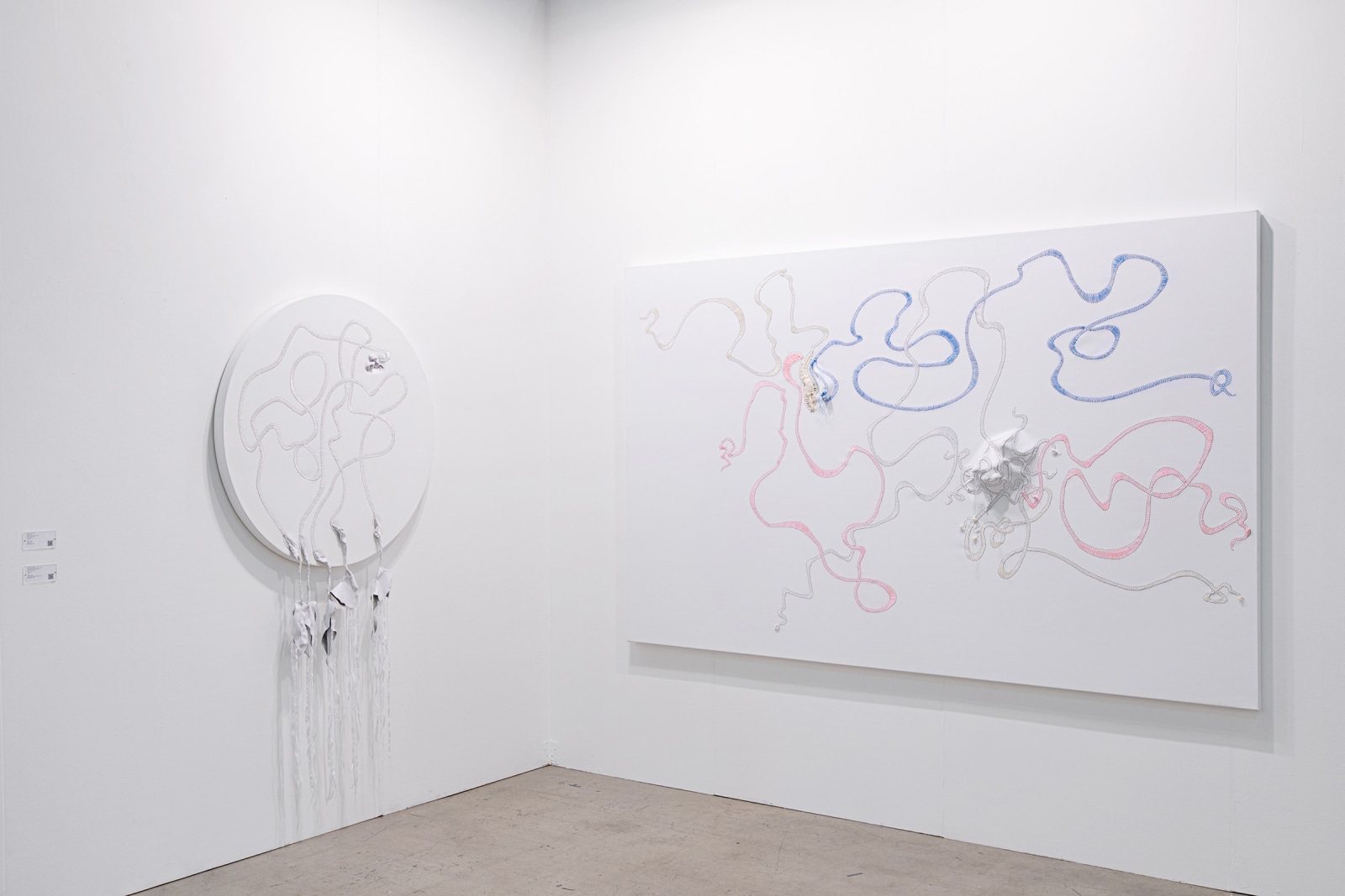 Eighth installation view of Lehmann Maupin's booth at Art Busan &amp; design 2020