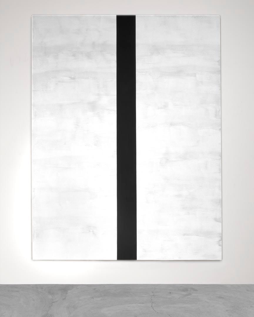 MARY CORSE Untitled (Black, White), 2015
