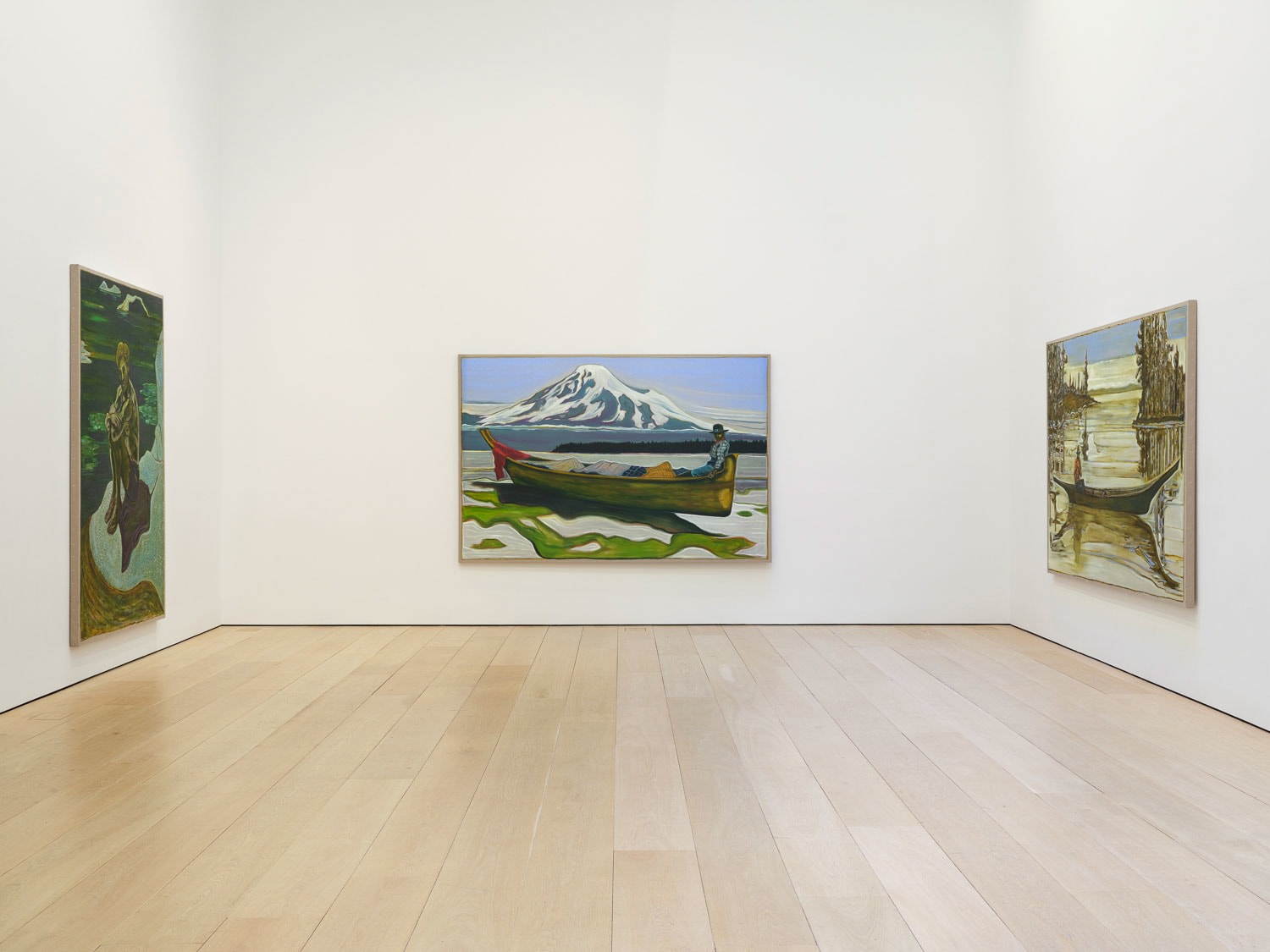Billy Childish:&nbsp;Spirit Guides and Other Guardians Joining Heaven and Earth, Installation View