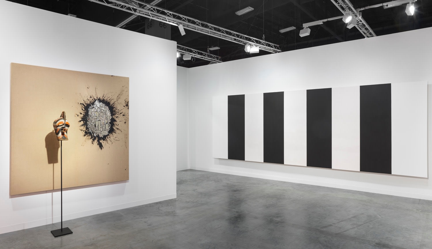 Installation view of Lehmann Maupin's booth at Art Basel Miami Beach 2018, view 6