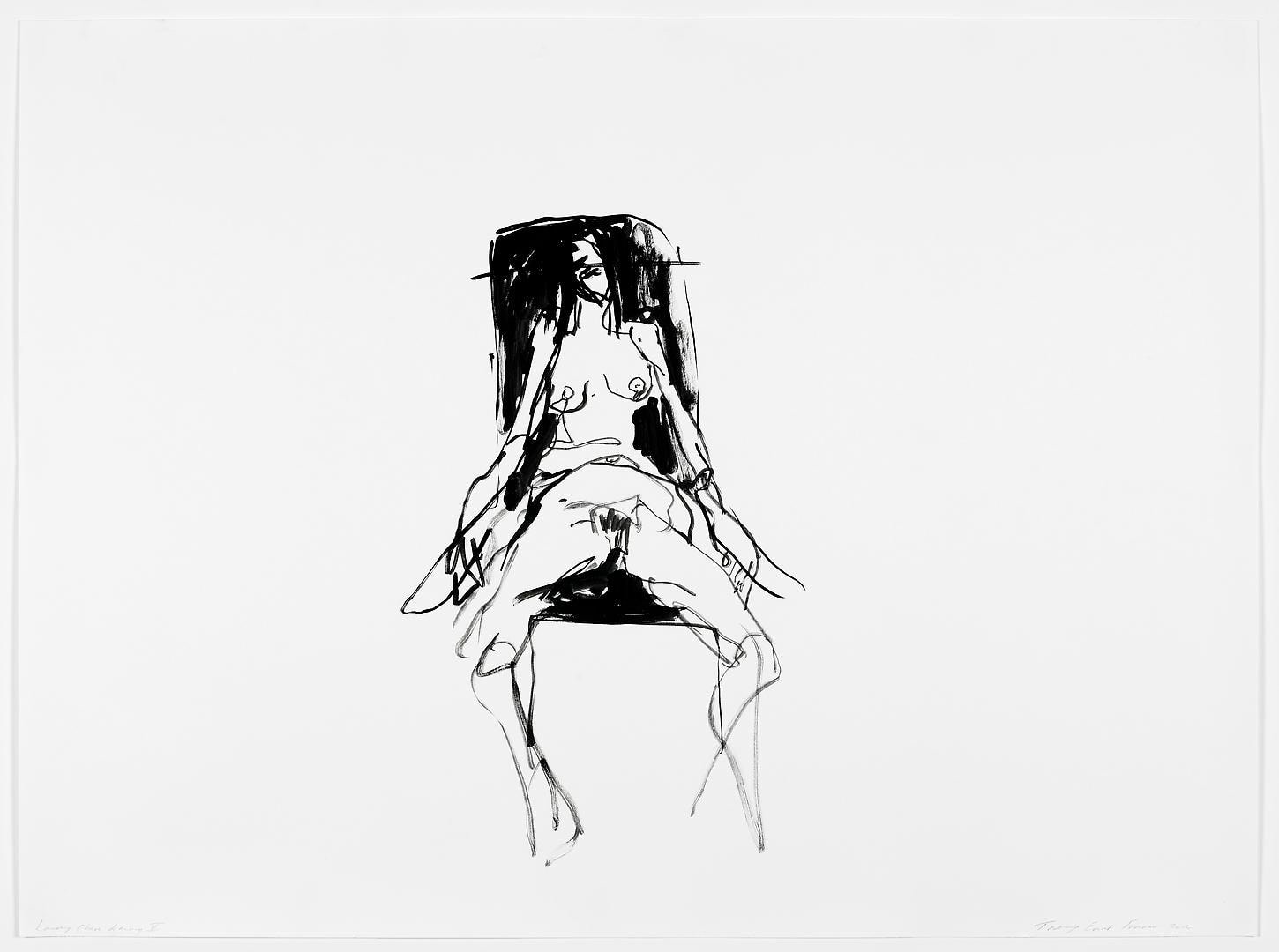 TRACEY EMIN Lonely Chair drawing V, 2012