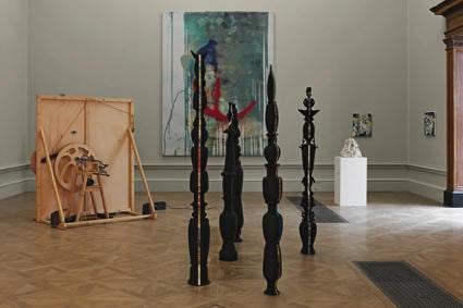 Installation view at The Royal Academy of Art, 2008