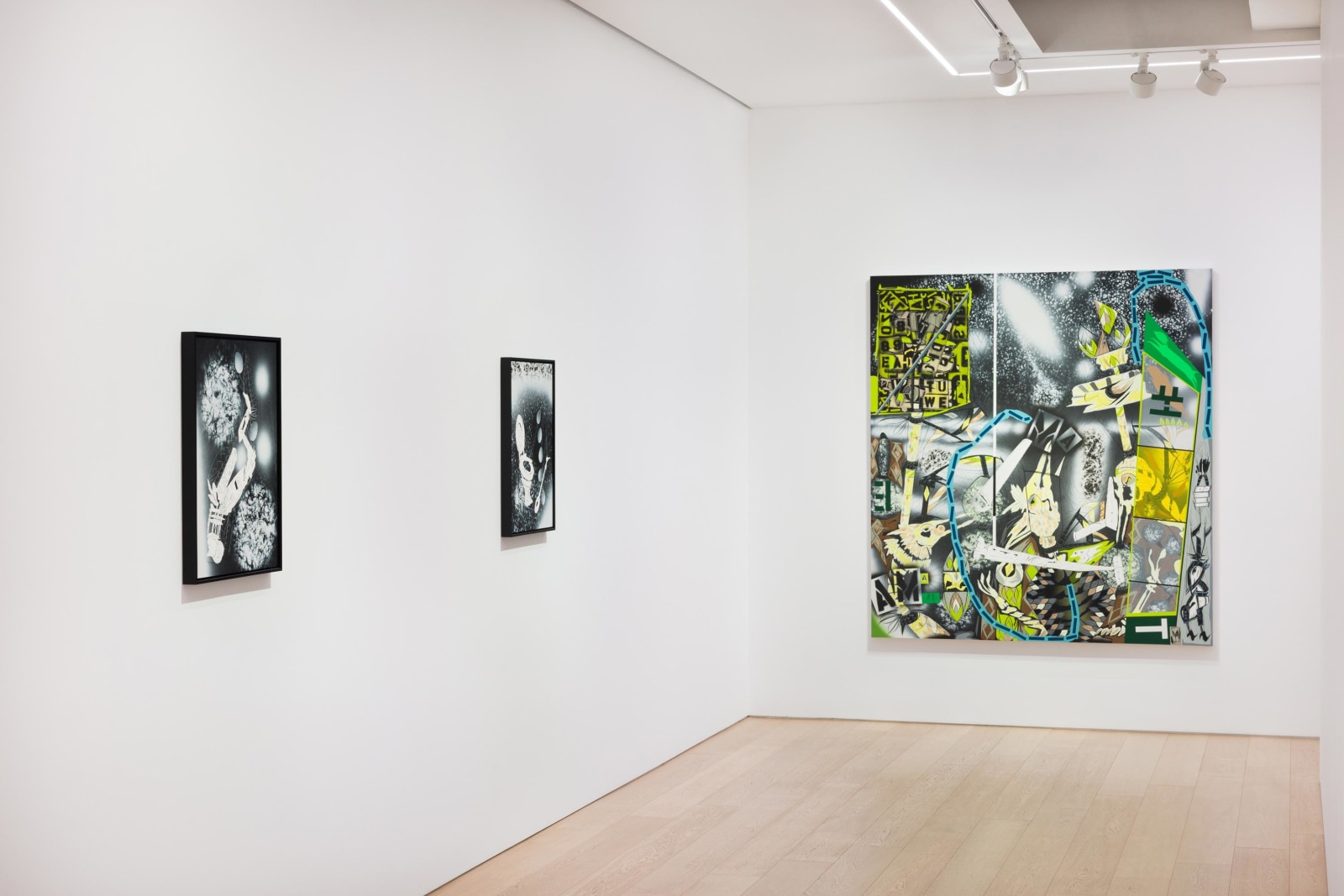 Lari Pittman: Caprichos and Nocturnes, Installation view