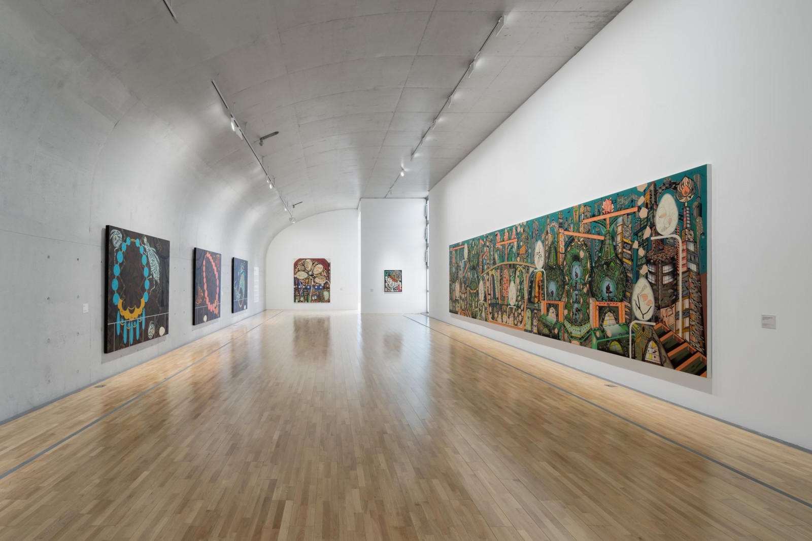 Lari Pittman: Magic Realism, Installation view