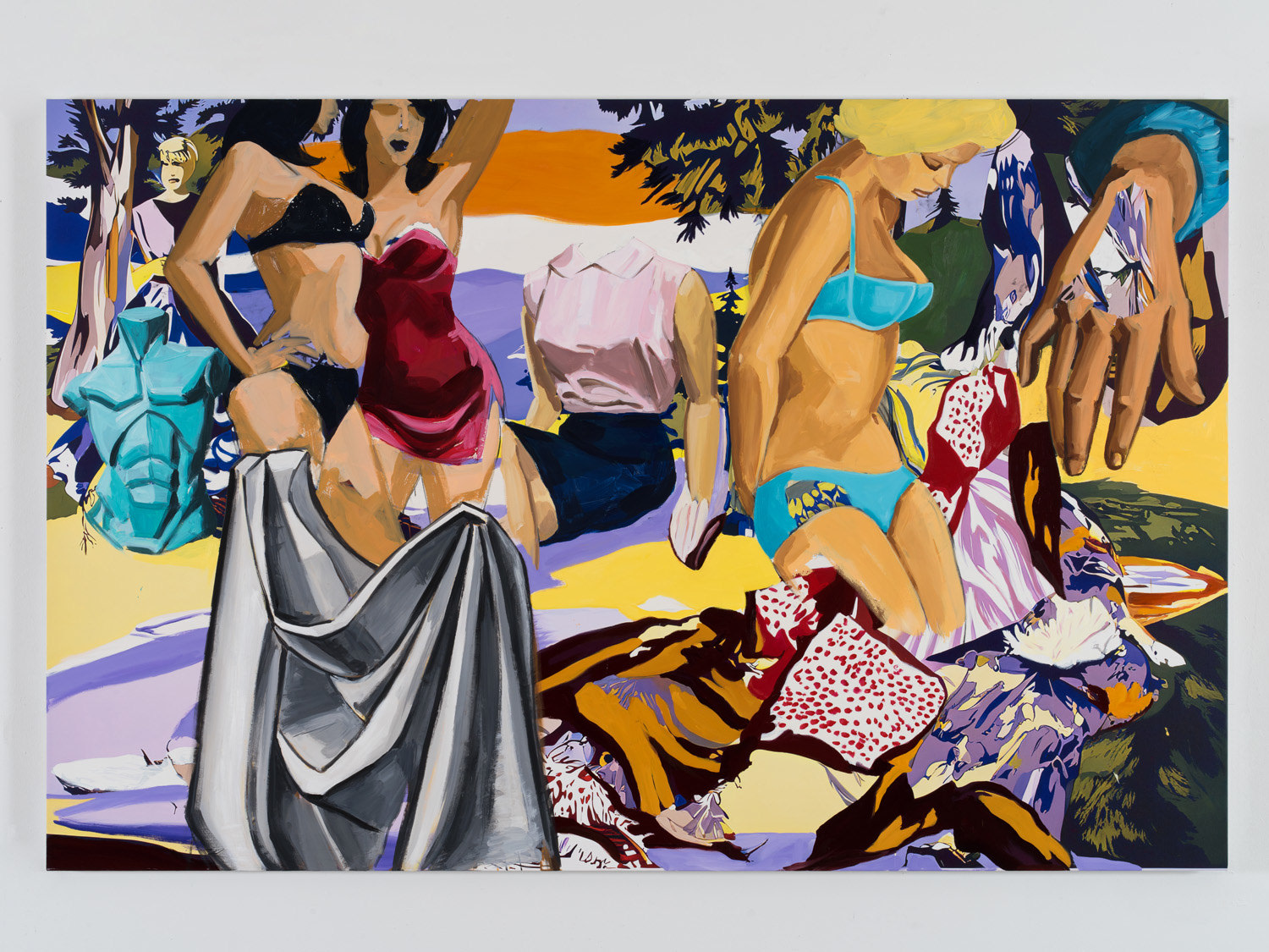 DAVID SALLE, New Pastoral #15, 2024