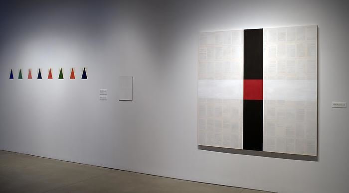 Installation view at The Warehouse Gallery at Syracuse University, 2008