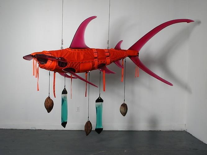 ASHLEY BICKERTON Orange Shark, 2008