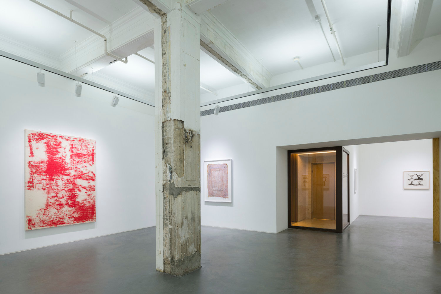 Fourth installation view of the group exhibition be/longing at Lehmann Maupin Hong Kong