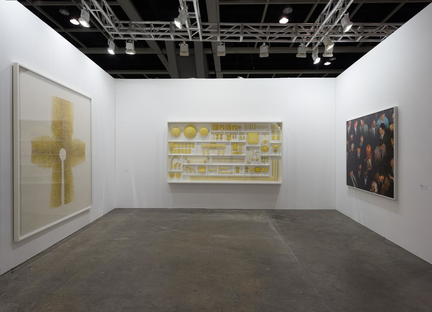  Installation view, Booth 1C08, Art Basel Hong Kong 2015&nbsp;