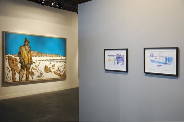 Billy Childish Frozen Estuary and Other Paintings of the Divine Ordinary-Part II Installation view 5