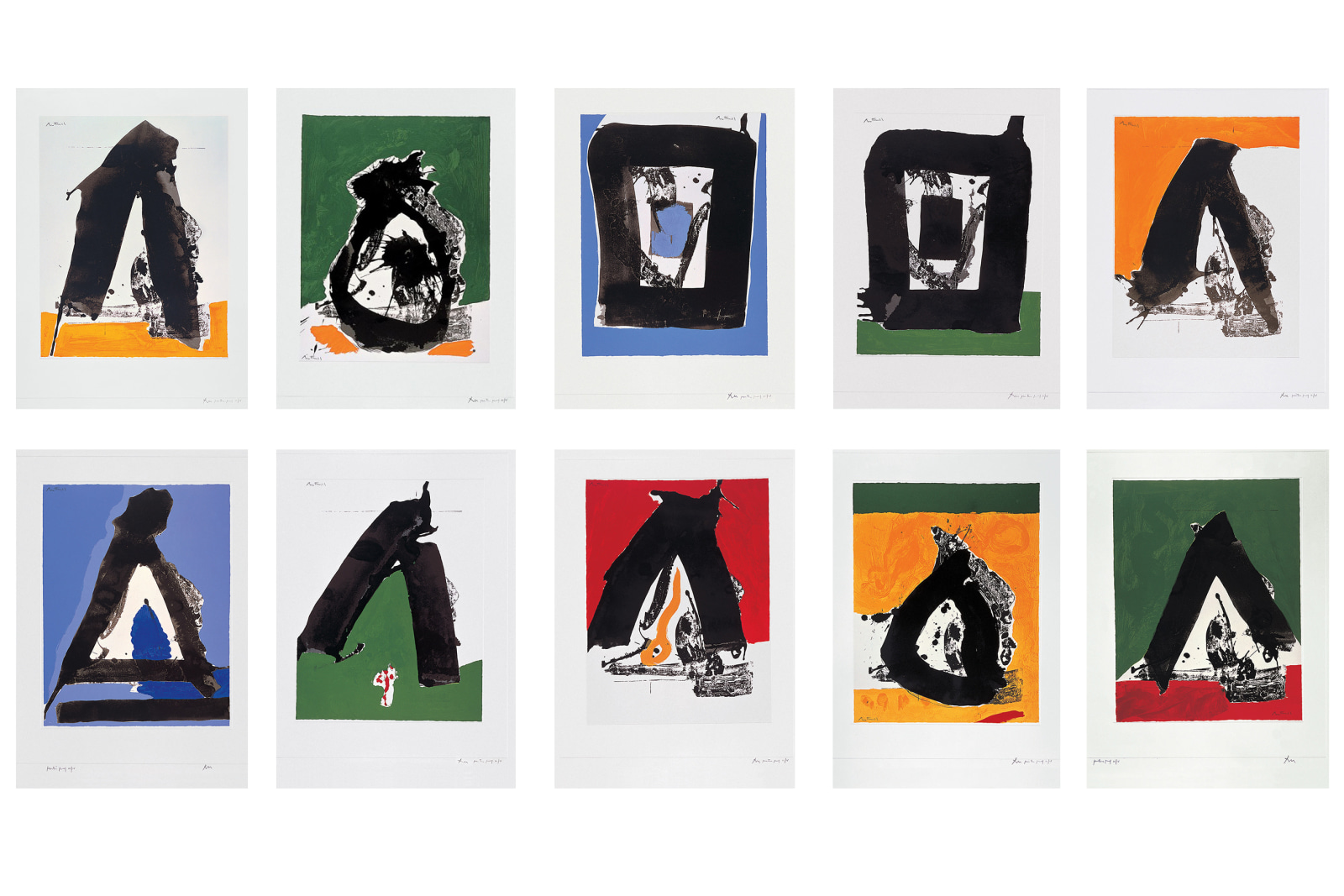 Robert Motherwell: Prints - Exhibitions - Marlborough New York