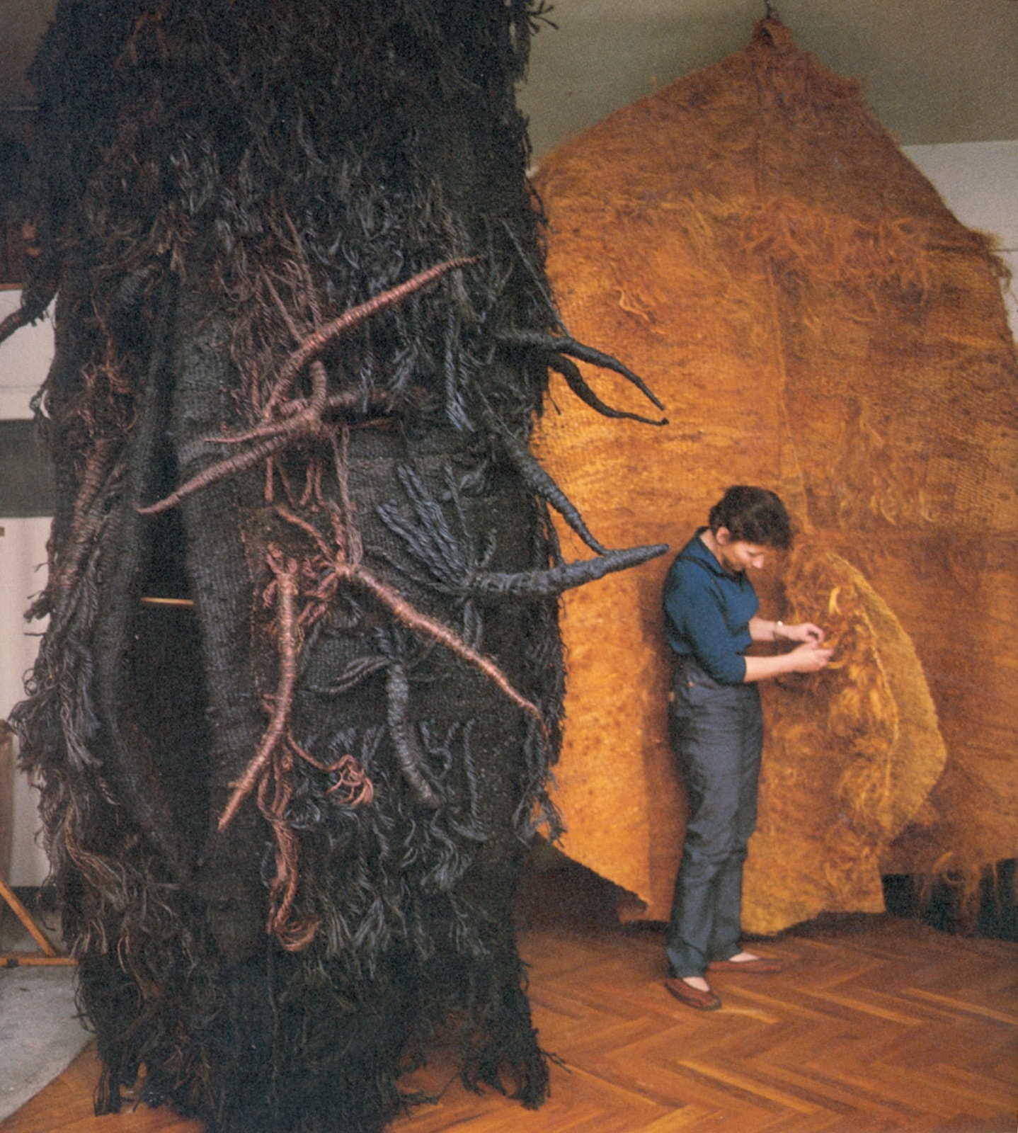 Magdalena Abakanowicz and Anselm Kiefer - Exhibitions - Marlborough New York