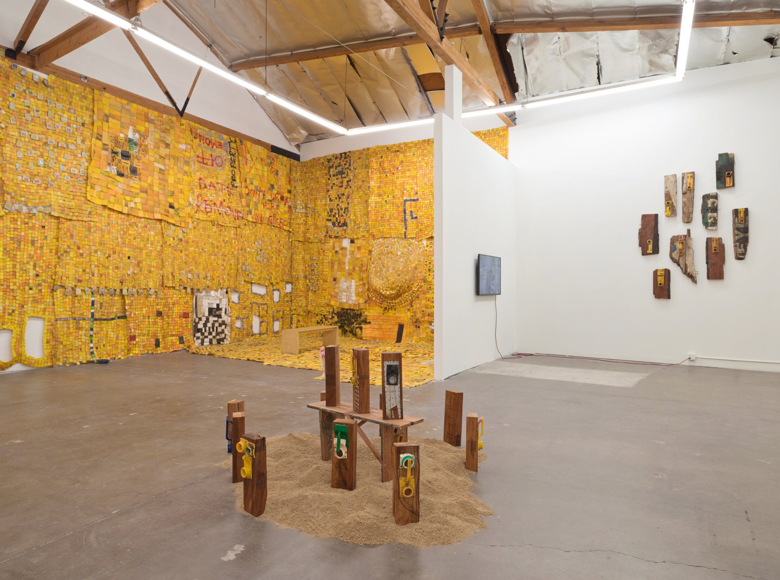 Serge Attukwei Clottey – Solo Chorus - The Mistake Room - Exhibitions - Simchowitz Gallery