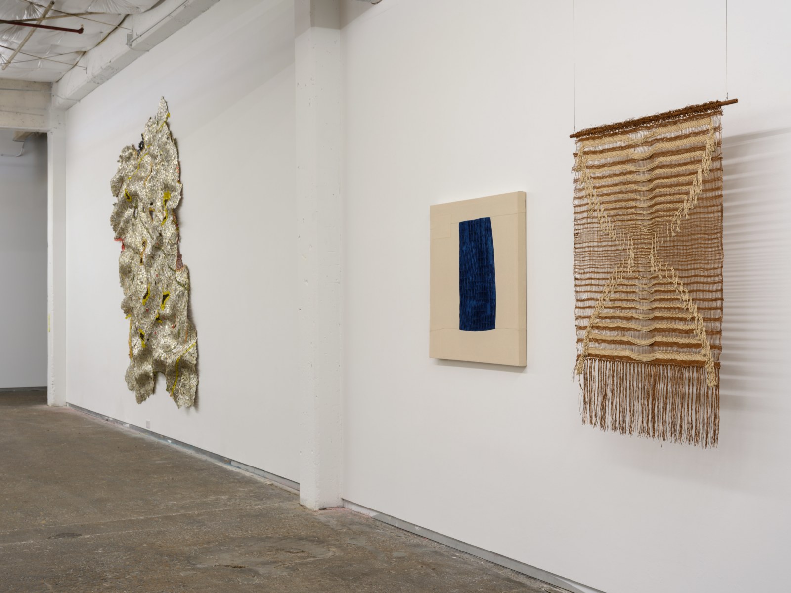 You Stretched Diagonally Across It: Contemporary Tapestry - Dallas Contemporary - Exhibitions - PPOW