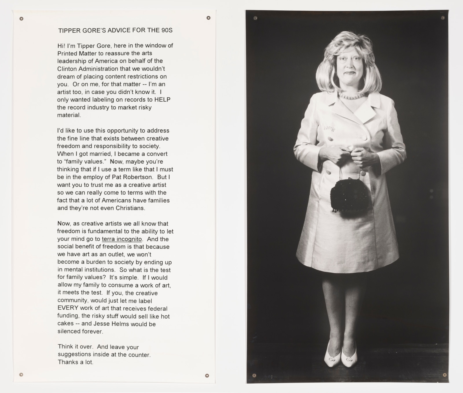 Martha Wilson - Mona/Marcel/Marge - Exhibitions - PPOW
