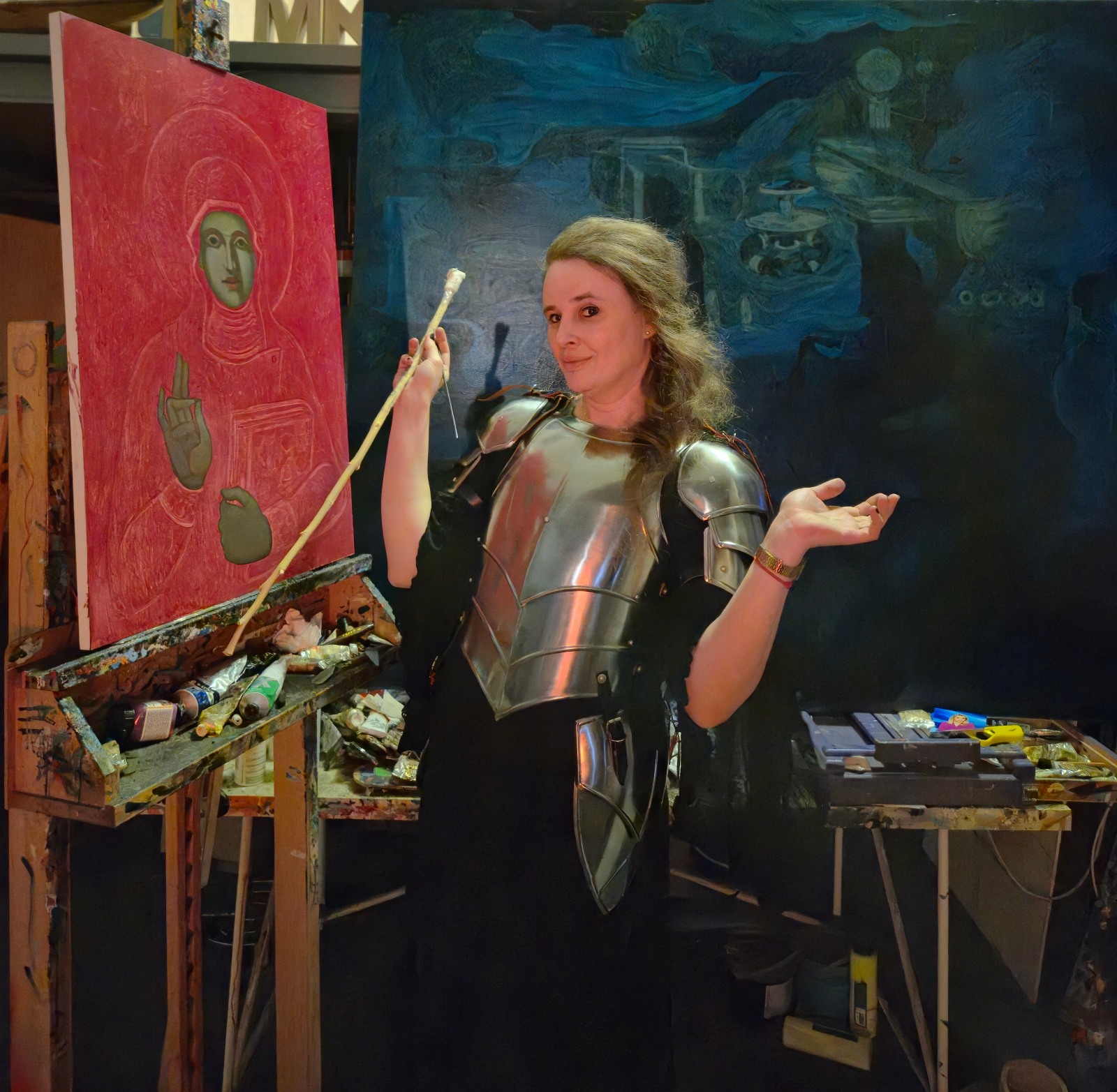 Hortensia Mi Kafchin - Paintings Made for Aliens Above - Exhibitions - PPOW