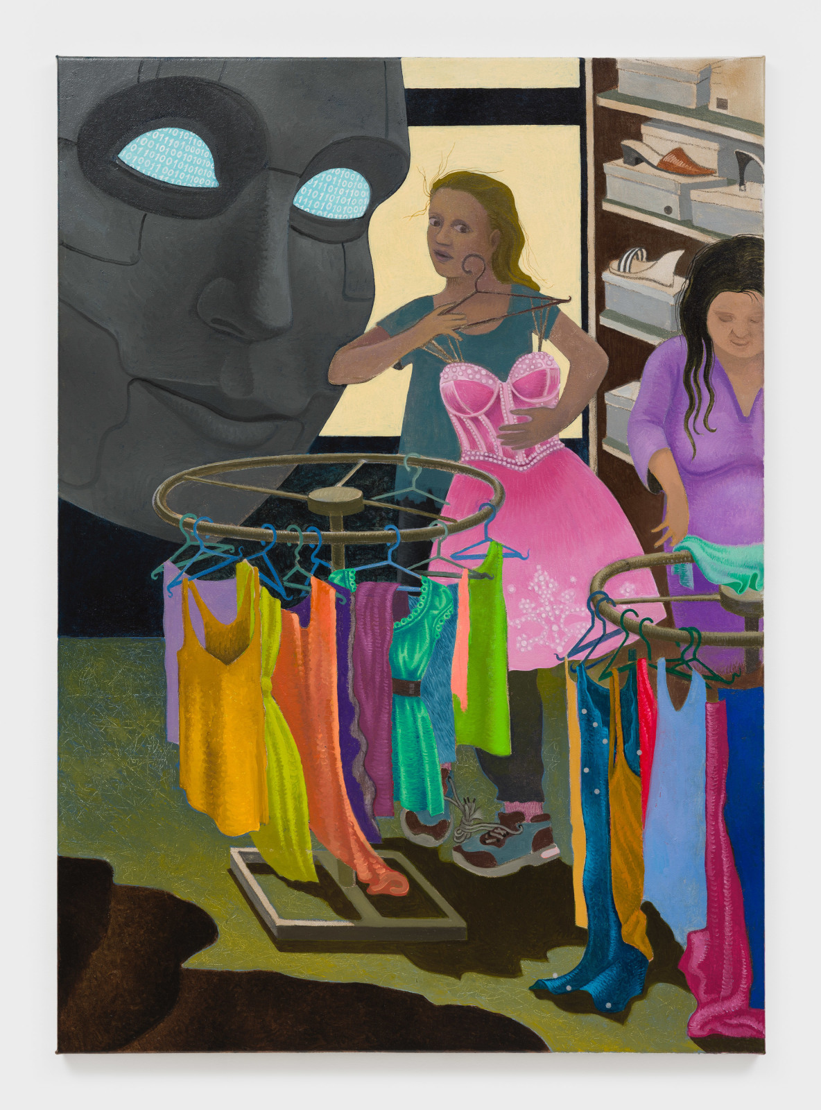 Hortensia Mi Kafchin - Paintings Made for Aliens Above - Exhibitions - PPOW