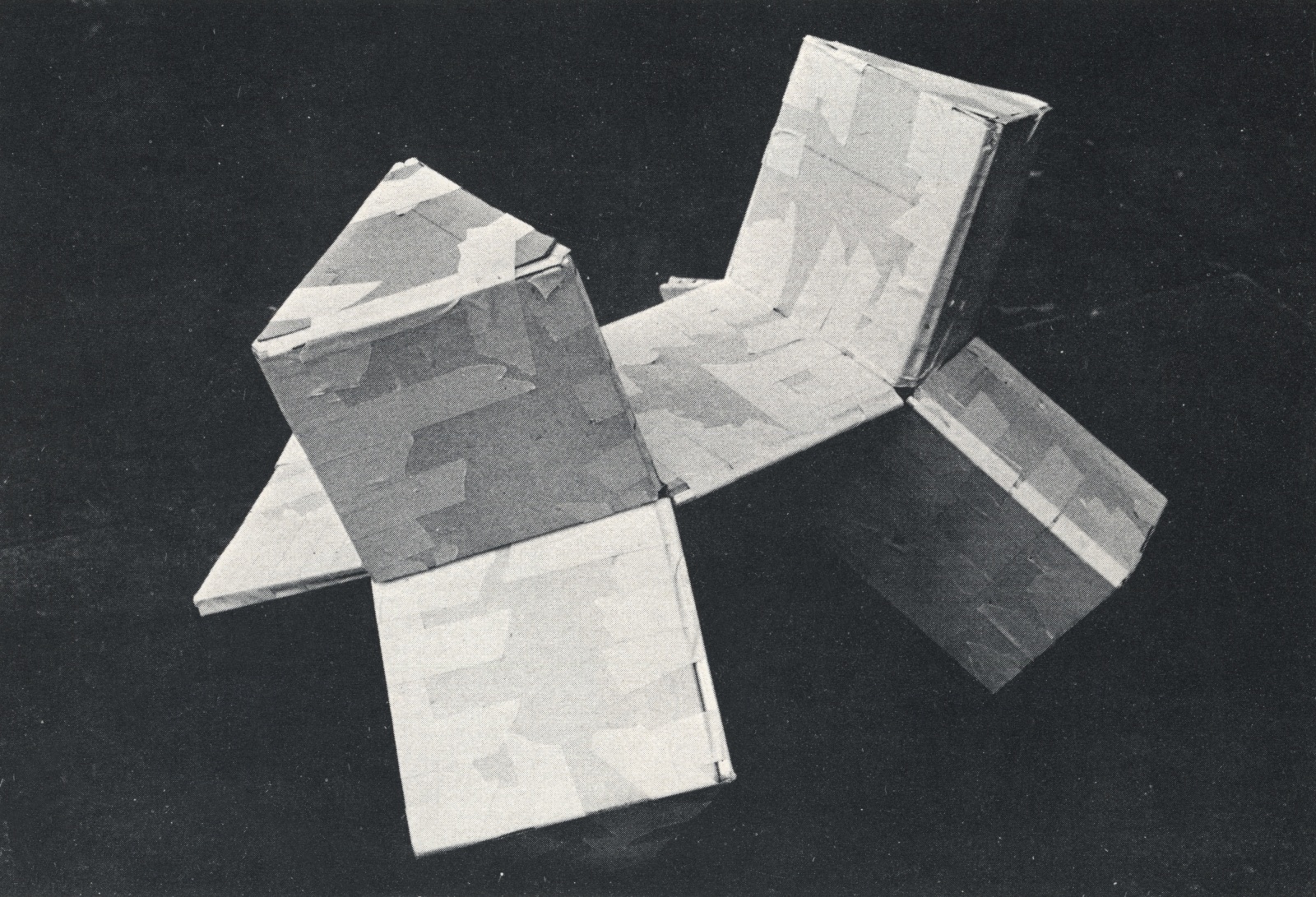 Throne,&amp;nbsp;1956, acoustical tile and tape,&amp;nbsp;28 &amp;times; 29 &amp;times; 32 in. (71.1 &amp;times; 73.7 &amp;times; 81.3 cm)