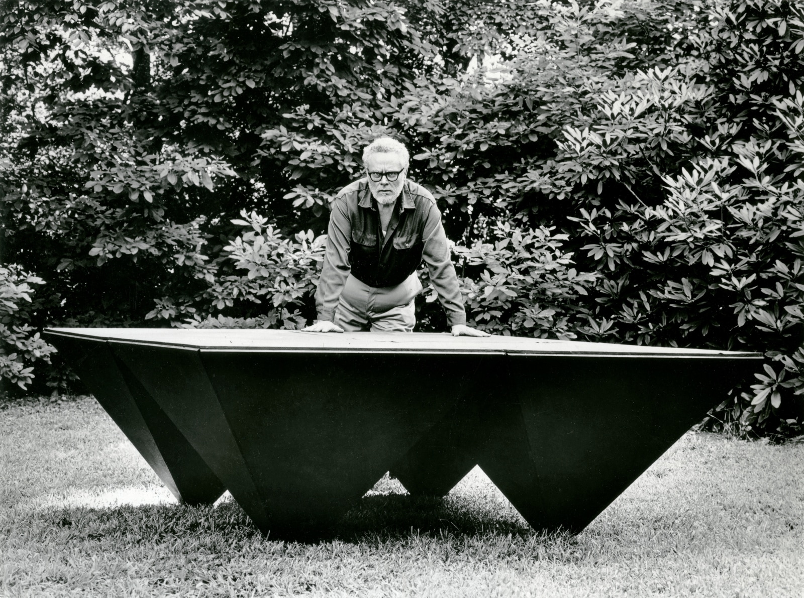 Tony Smith with&amp;nbsp;For P.N.,&amp;nbsp;1971