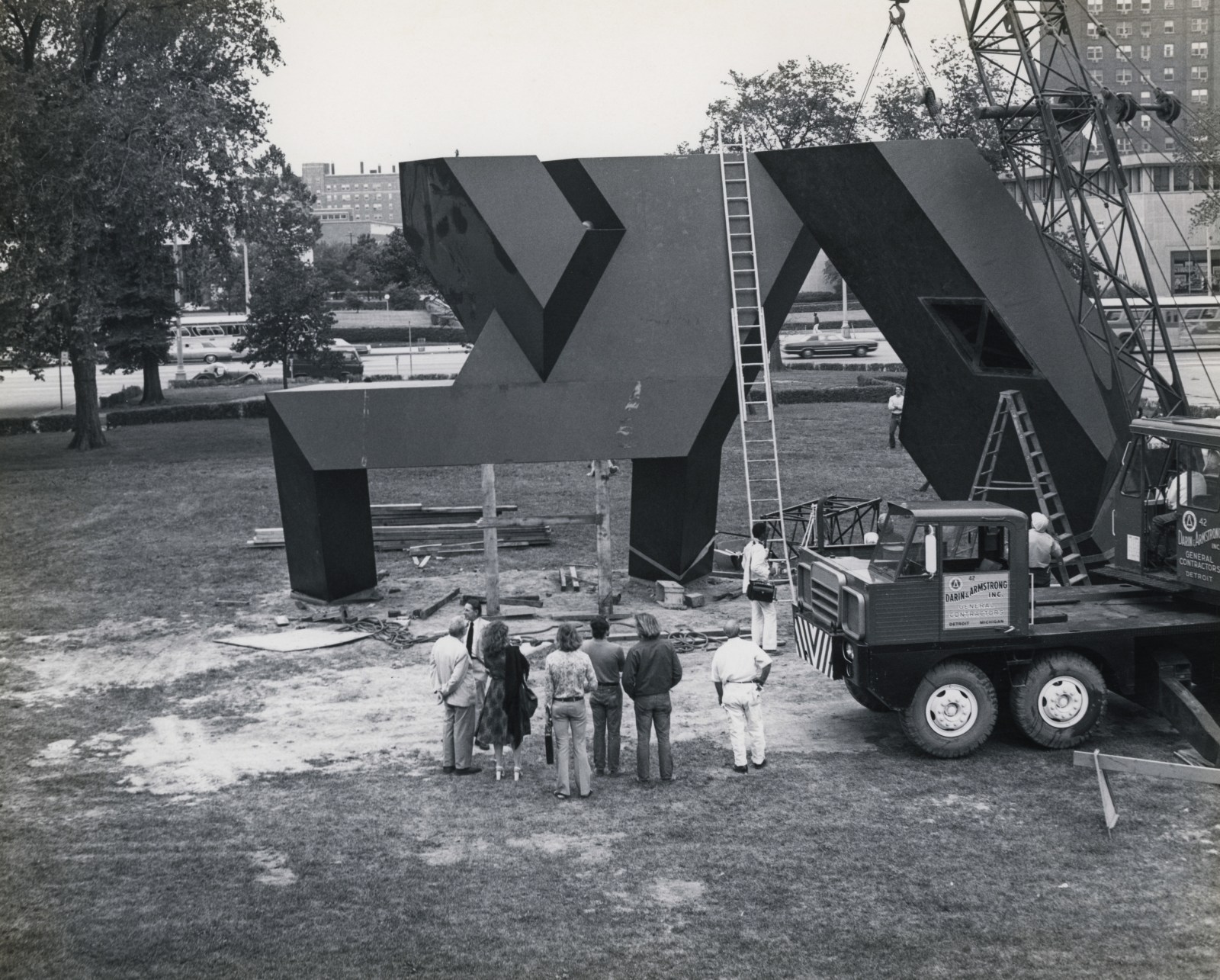 Installation, Detroit Institute of Arts
August 11, 1972