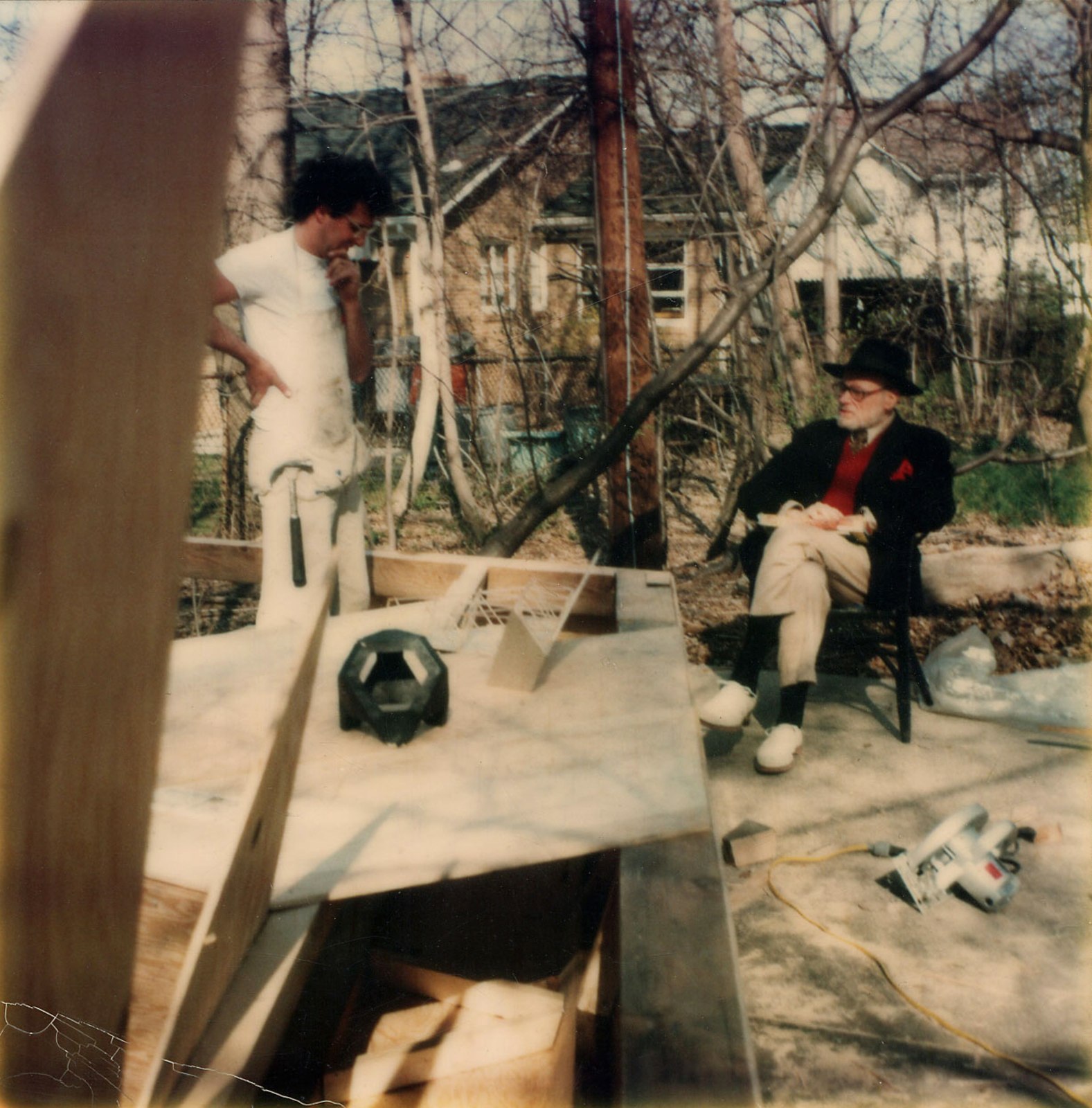 Tony Smith with model for&amp;nbsp;Generation