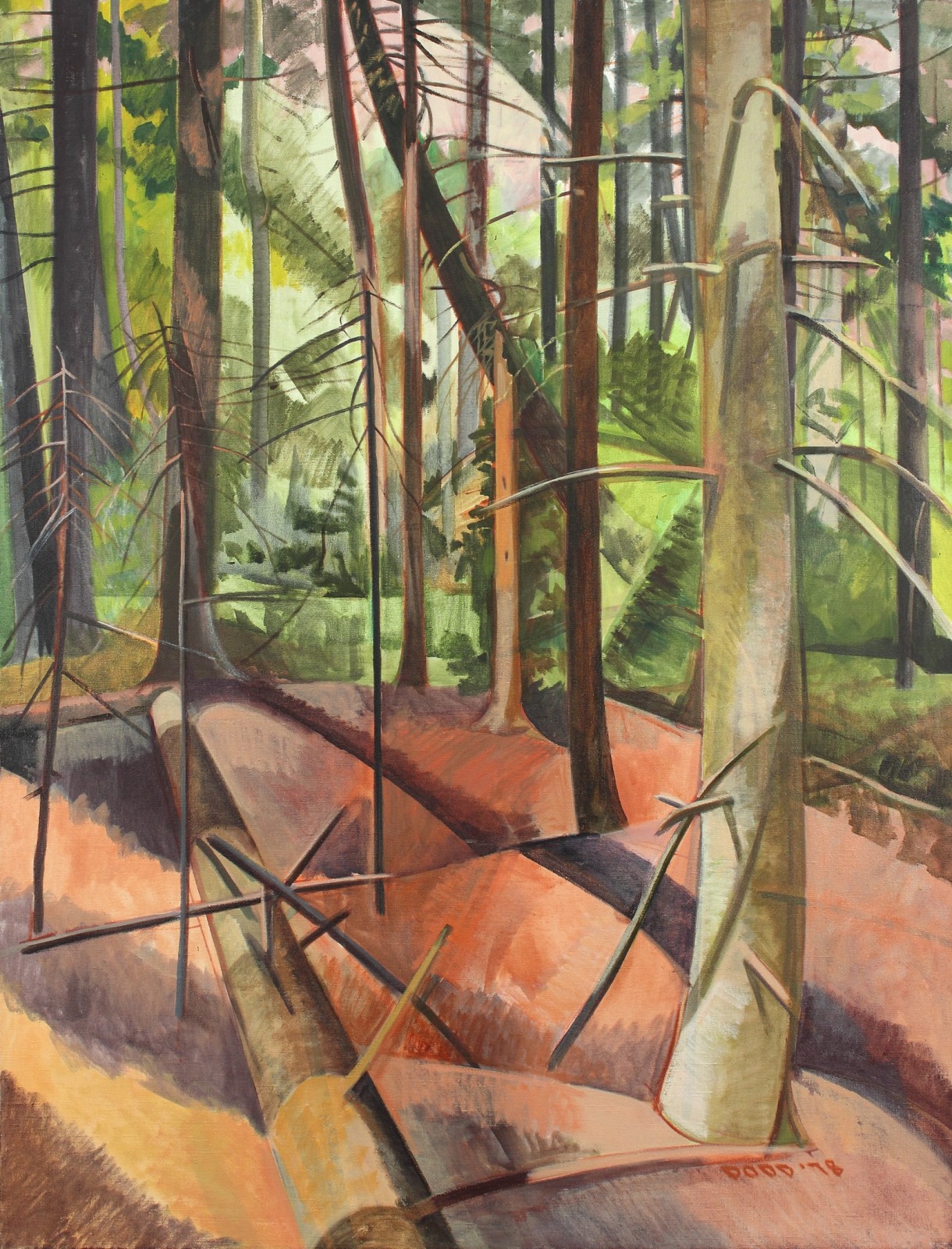 Lois Dodd - Natural Order - Exhibitions - Alexandre Gallery