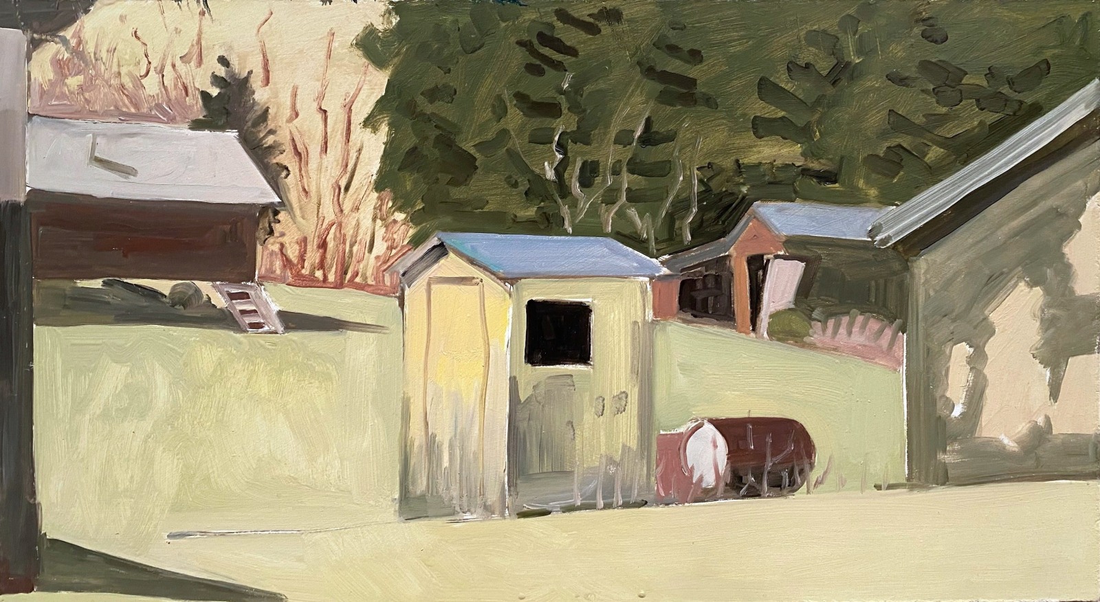 Lois Dodd - Selected Small Paintings - Exhibitions - Alexandre Gallery
