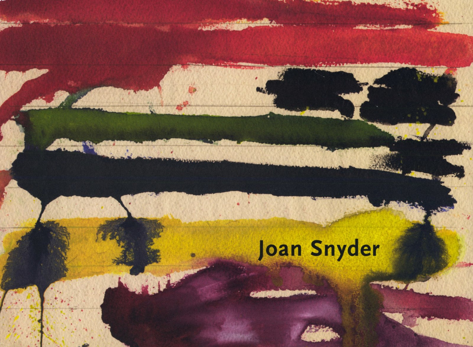 Joan Snyder -  - Catalogues - Alexandre Gallery