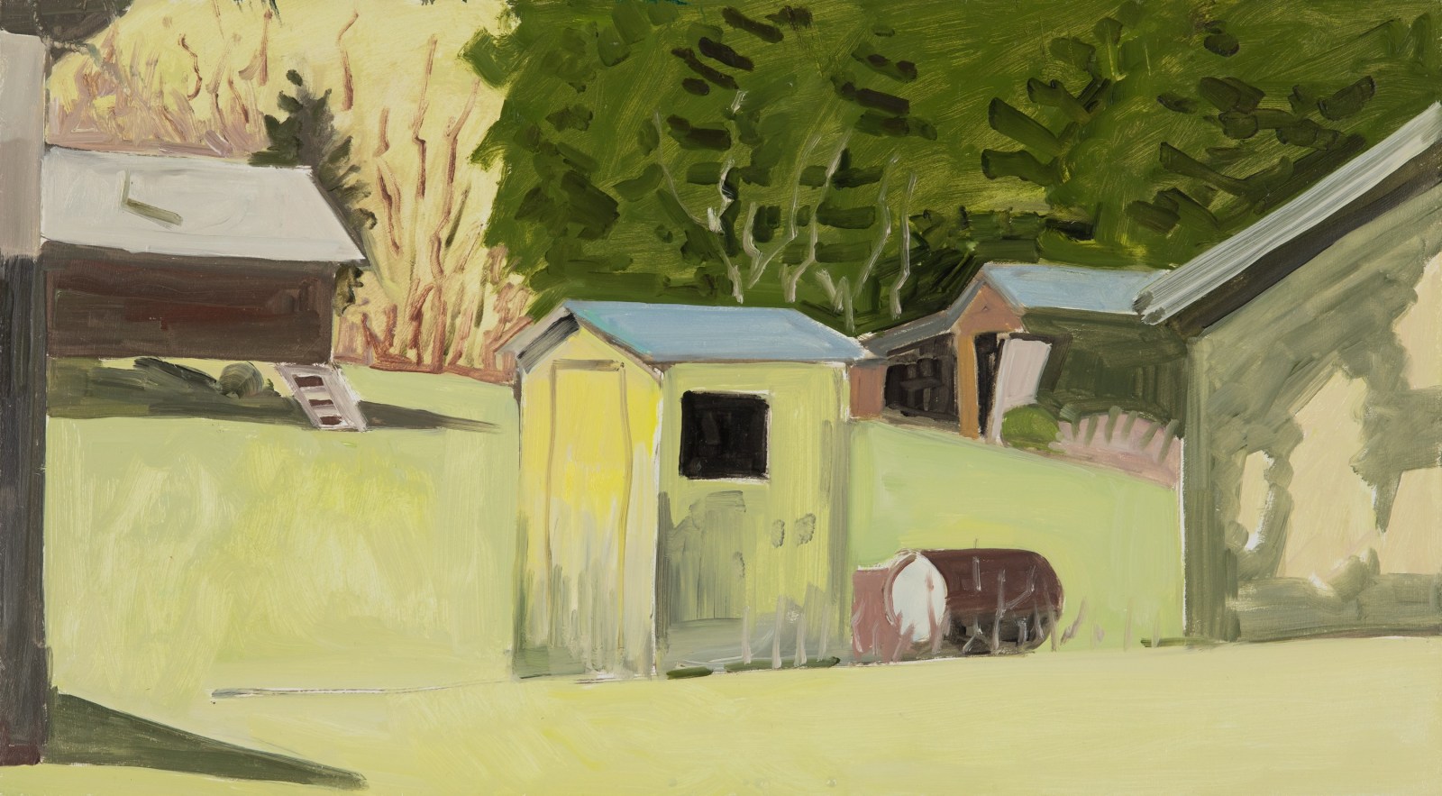 Lois Dodd - Selected Small Paintings - Exhibitions - Alexandre Gallery