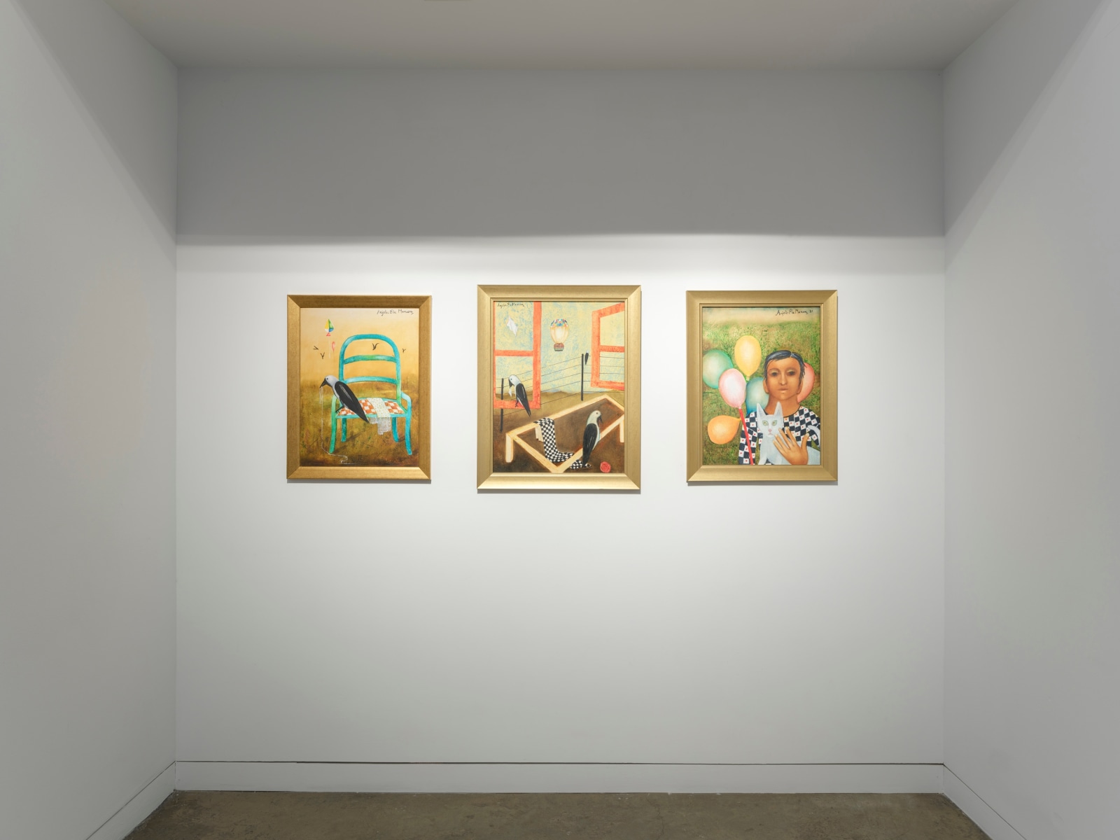 Anjolie Ela Menon - By the River - Exhibitions - Aicon Art
