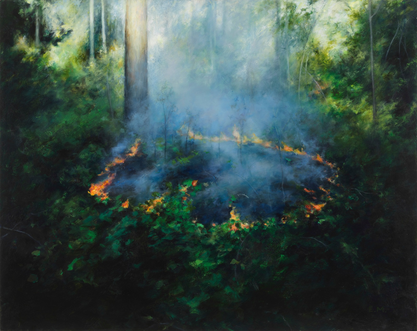 Elsa Muñoz - Controlled Burns - Exhibitions - Brandt-Roberts Galleries