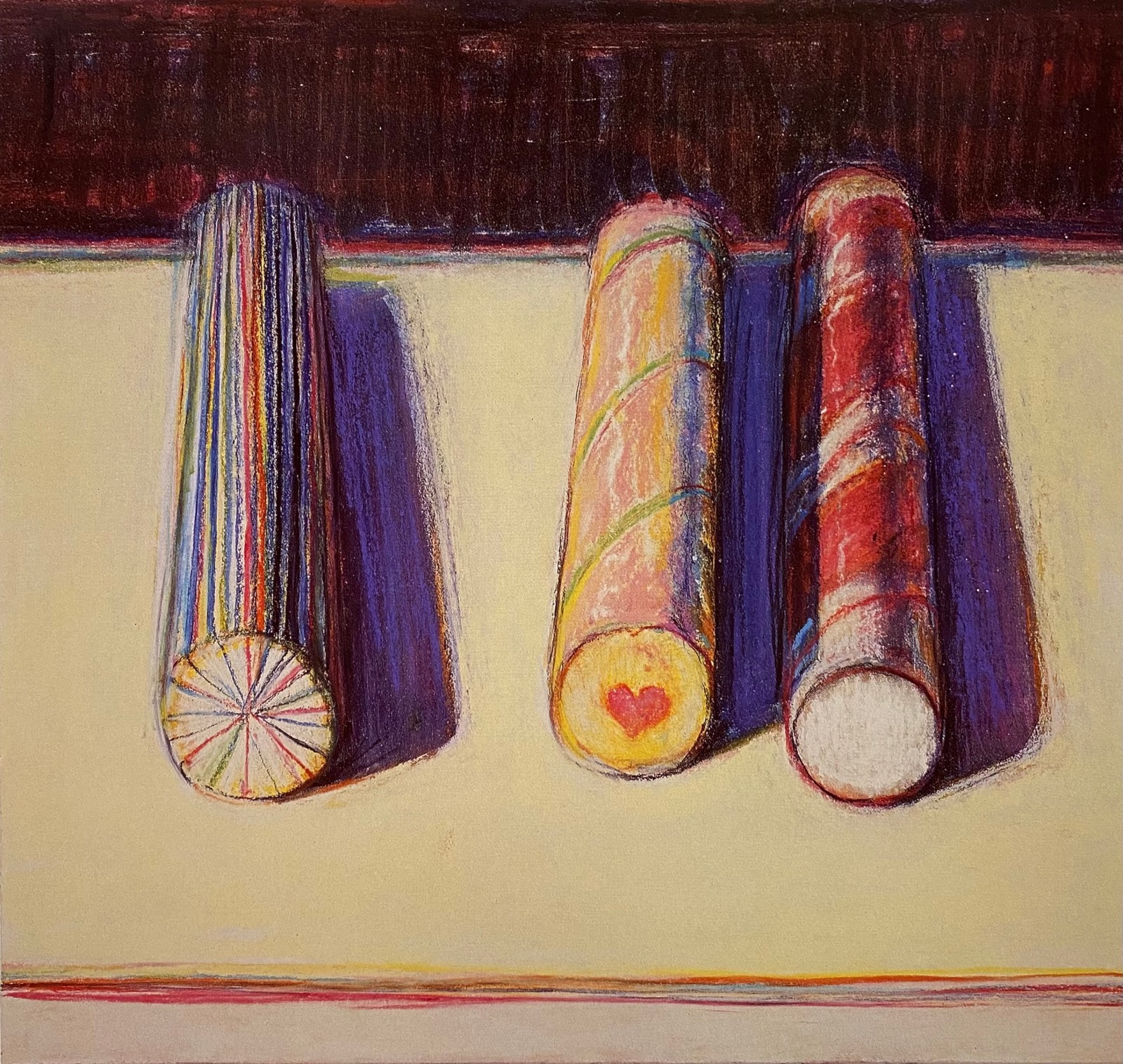 Wayne Thiebaud Pastels 1960-2000 - June 6 - July 29, 2000 - Publications - Paul Thiebaud Gallery