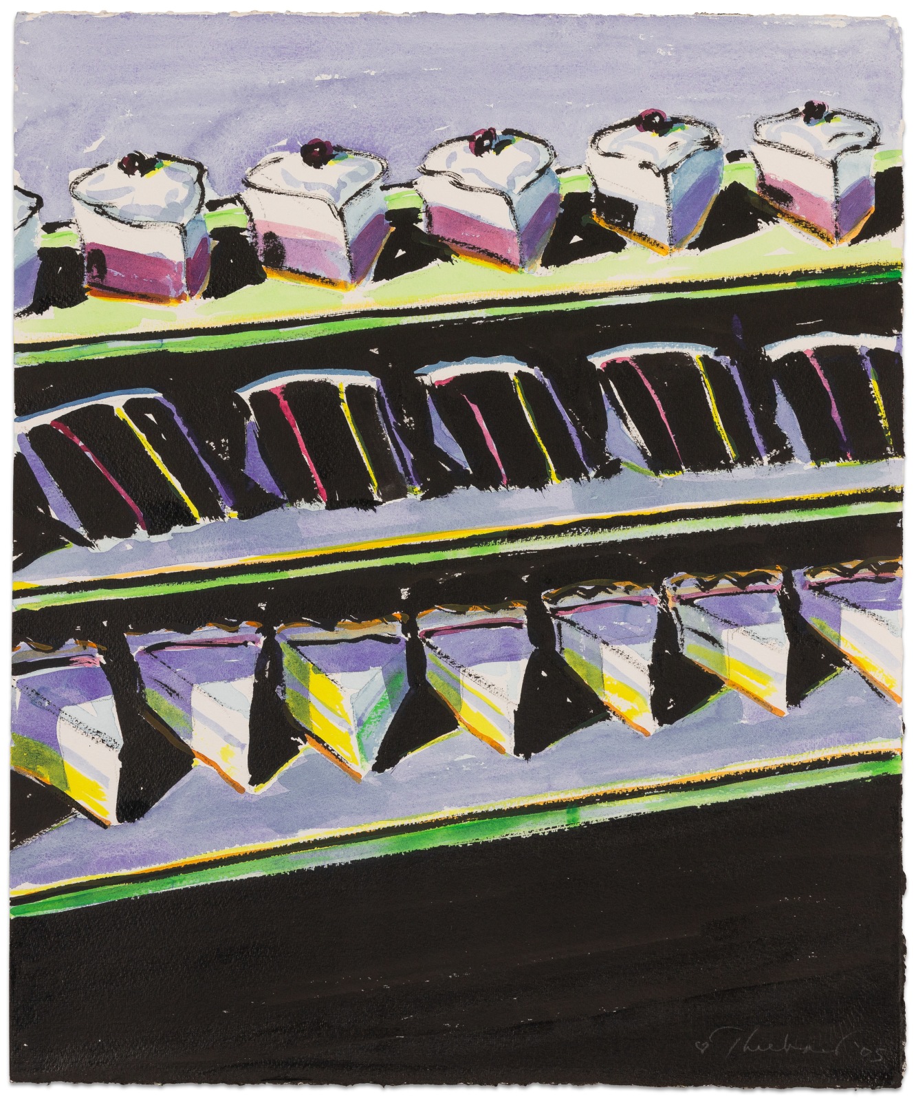 Wayne Thiebaud: Selected Paintings and Works on Paper - Opening reception: Saturday, May 17th, 3 to 5 pm - Exhibitions - Paul Thiebaud Gallery