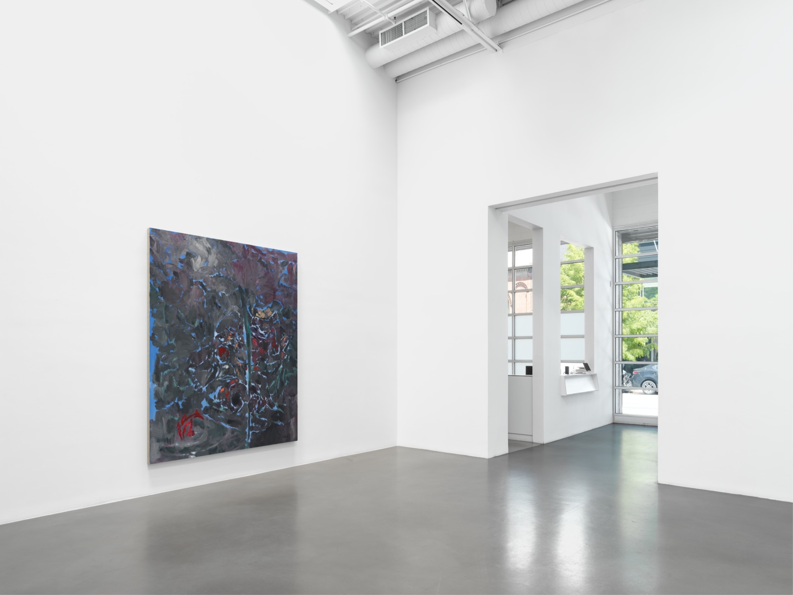 Installation view, Xie Nanxing, Adverb High Command, Petzel, 2022