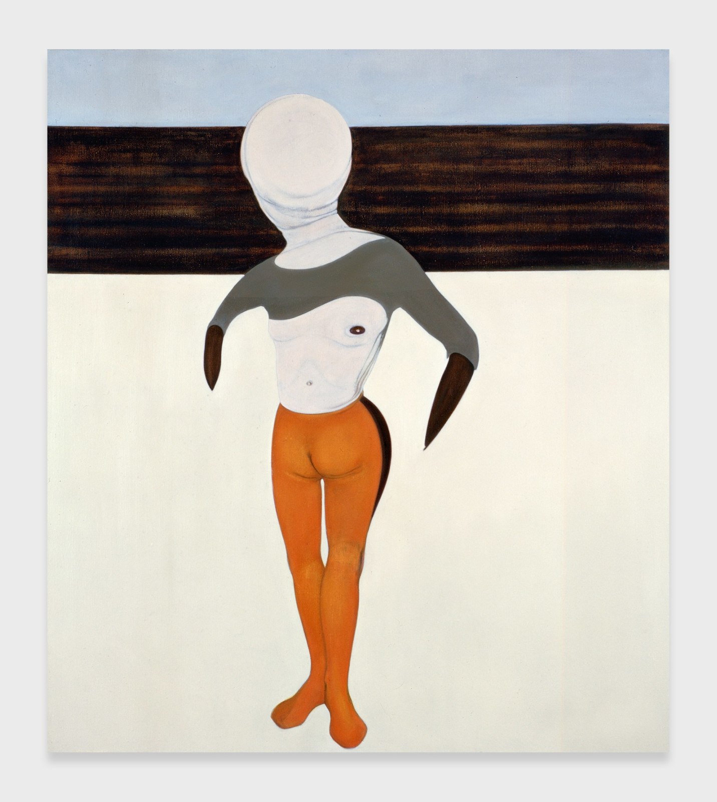 Nicola Tyson, Figure and Ploughed Field