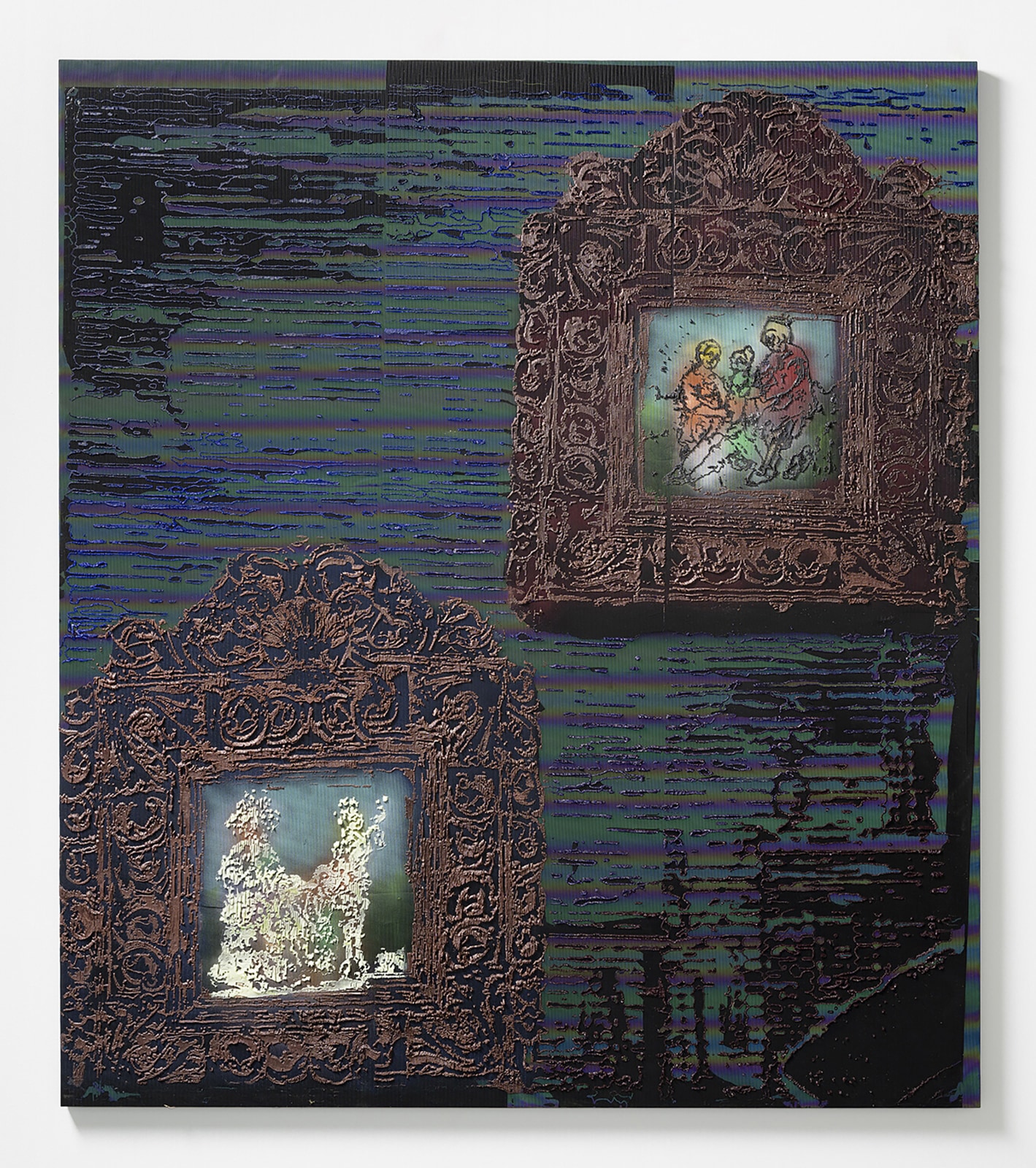 Austin Martin White, Two framed works (casta)