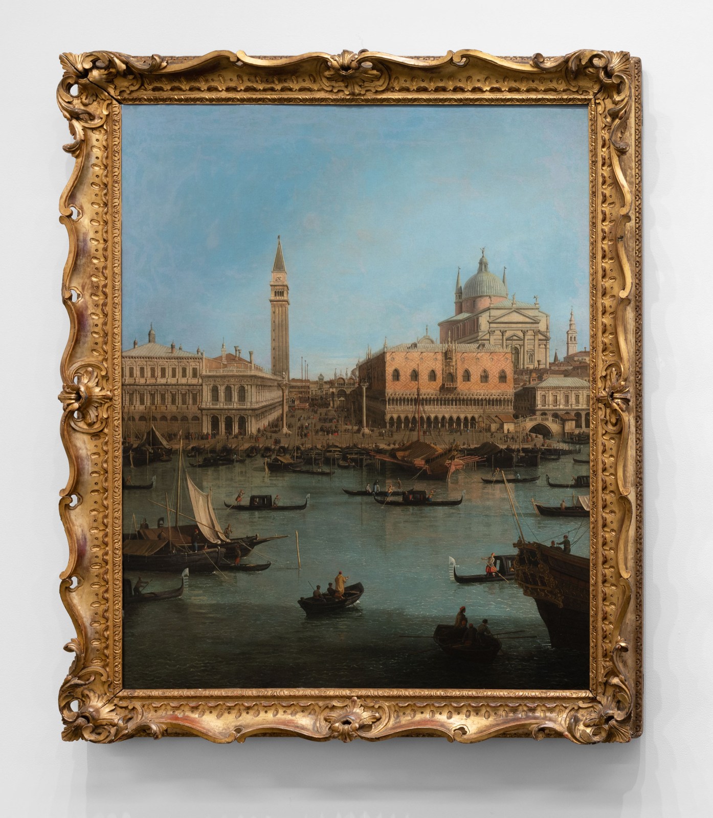 Giovanni Antonio Canal, called Canaletto (Venice, 1697&ndash;1768), Capriccio with St. Mark&#039;s Basin and the Redentore