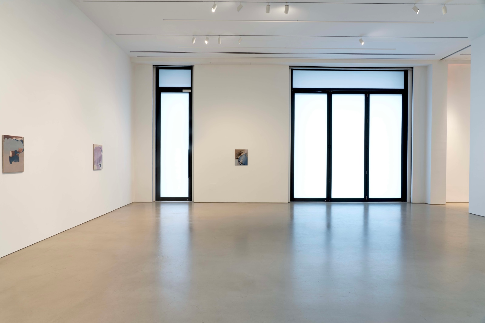 Installation view, Rezi van Lankveld,&nbsp;Premonitions,&nbsp;Petzel, 2025.