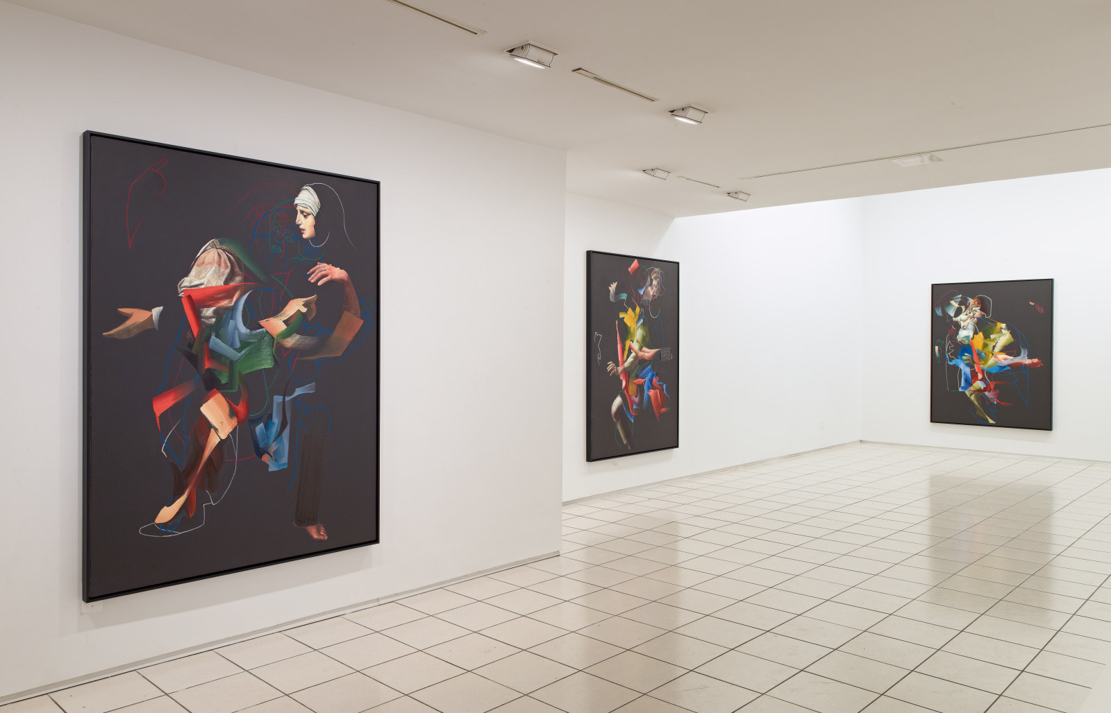 Pieter Schoolwerth: After Troy. Installation view, 2012. Miguel Abreu, New York.