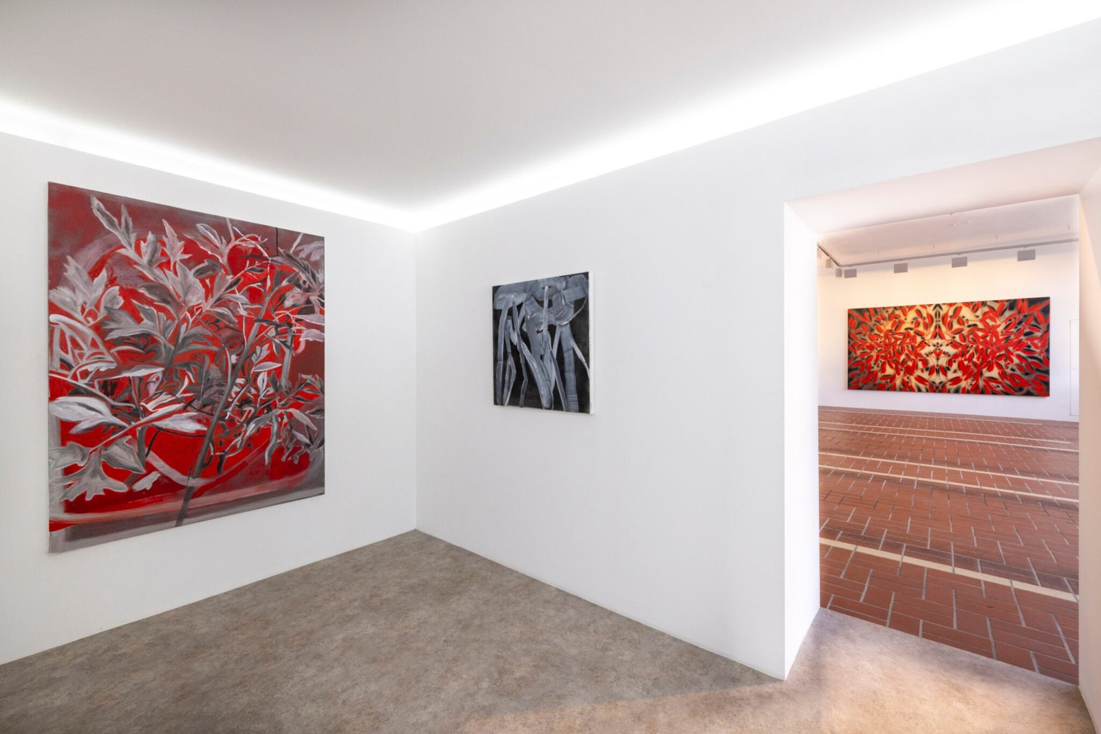 Ross Bleckner - Flowers - Flowers - Viewing Room - Petzel Gallery