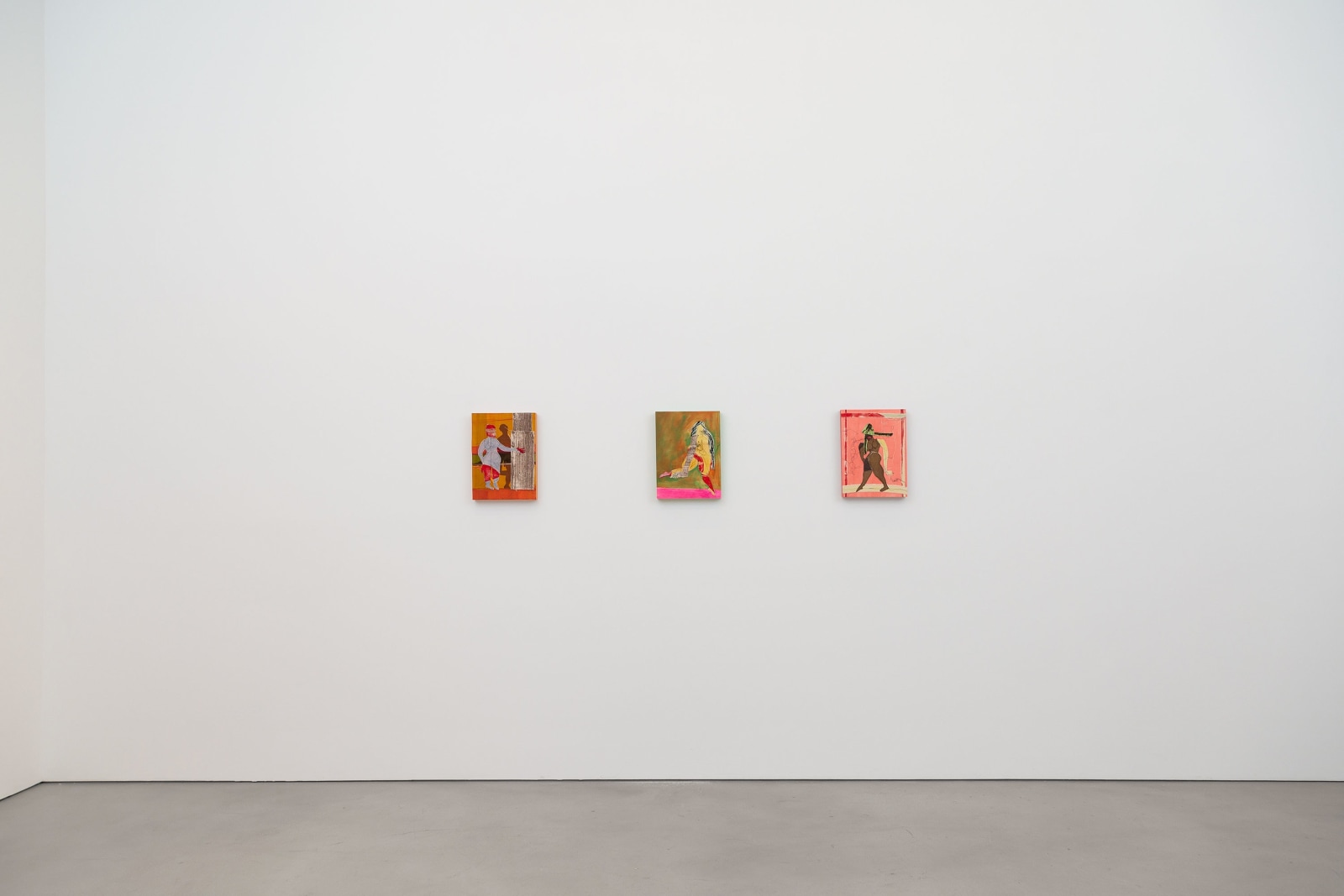Installation view, Tschabalala Self, Petzel, 2025