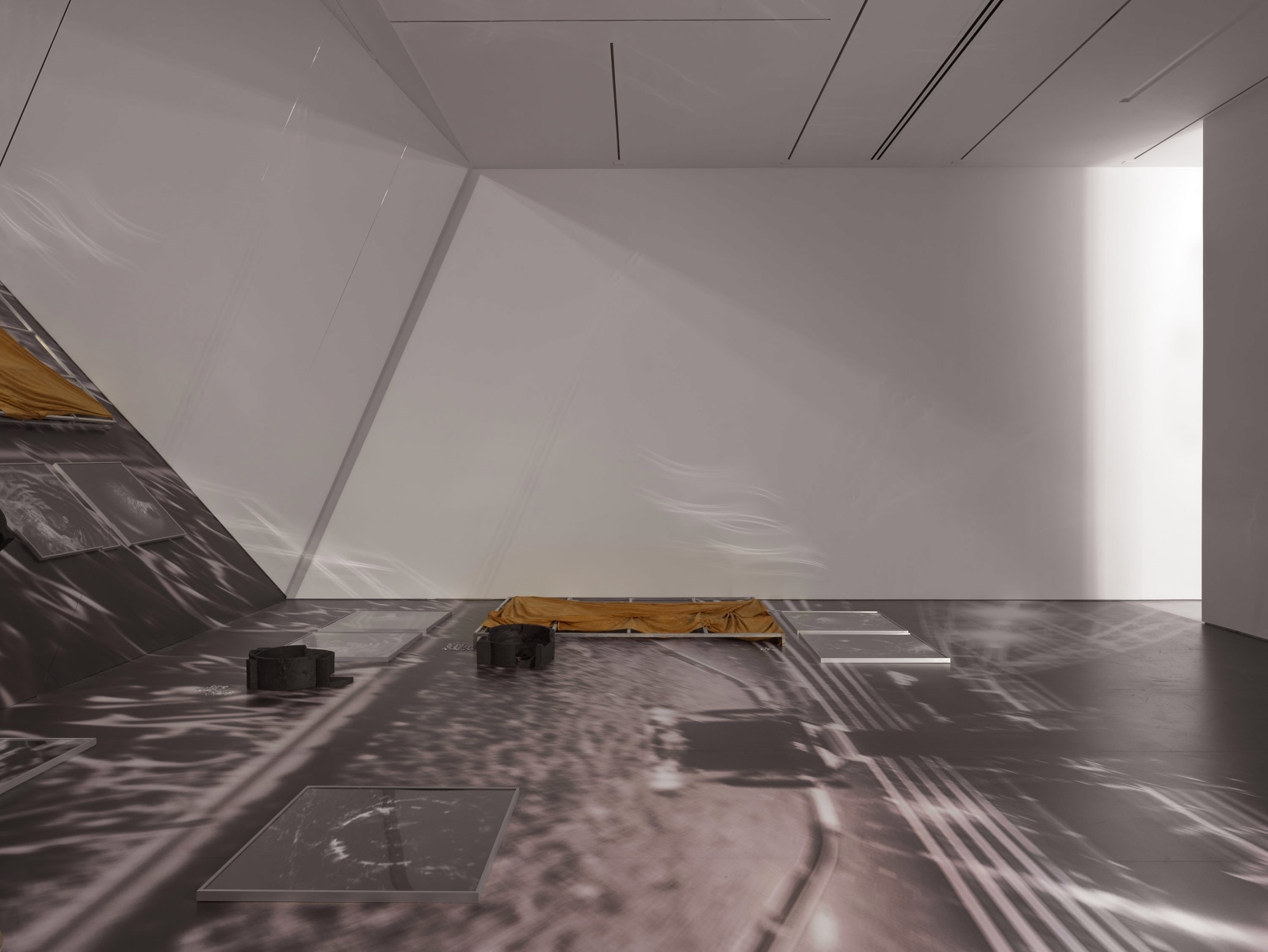 Installation view, Nikita Gale, NOSEBLEED,&nbsp;Petzel, 2024