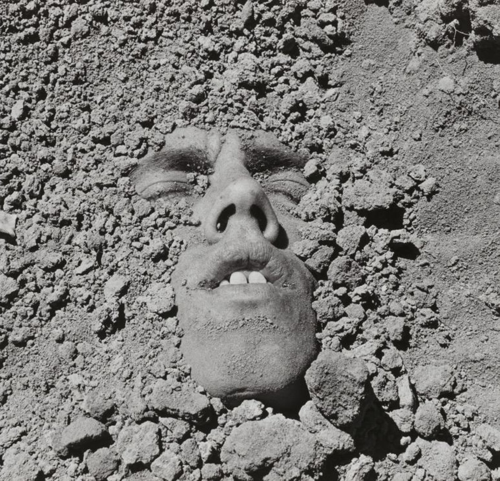 David Wojnarowicz, Untitled (Face in Dirt)