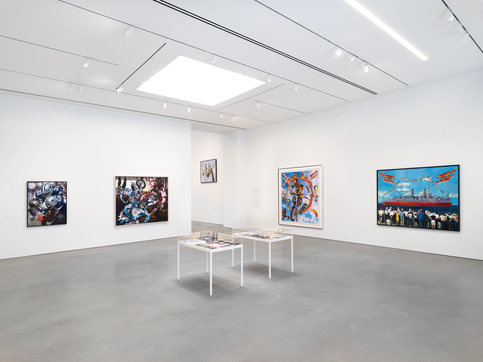 Installation view, Malcolm Morley, Painting as Model,&nbsp;Petzel, 2024