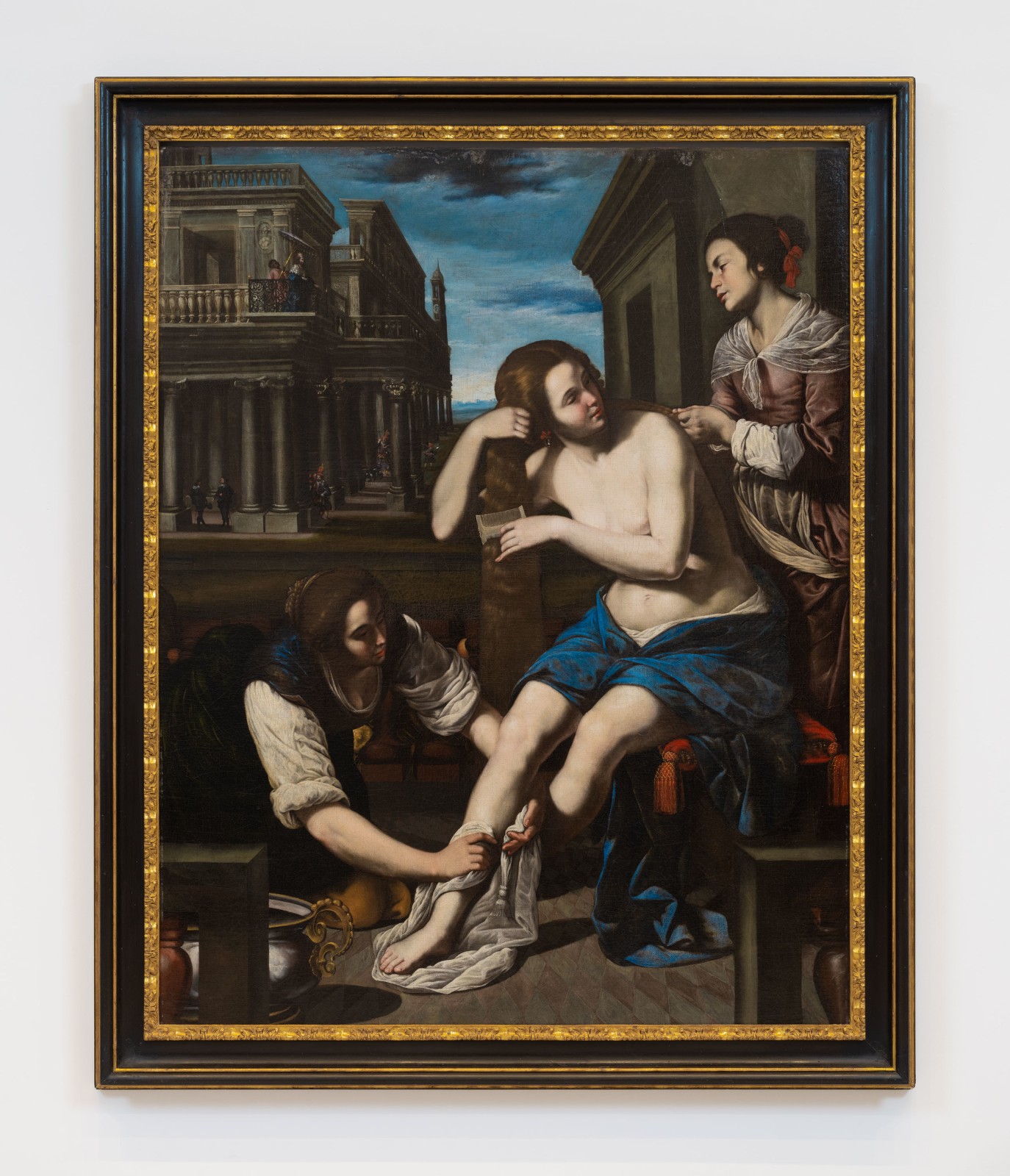 Artemisia Gentileschi, (Rome, 1593-Naples, 1656) and Bernardo Cavallino (Naples, 1616-1656)