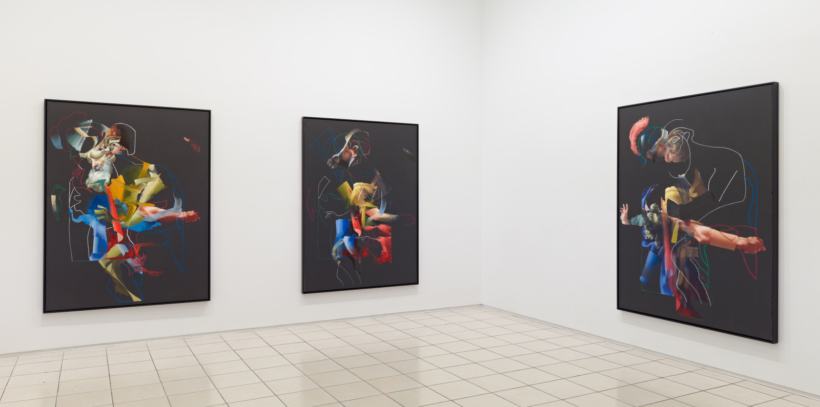 Pieter Schoolwerth: After Troy. Installation view, 2012. Miguel Abreu, New York.