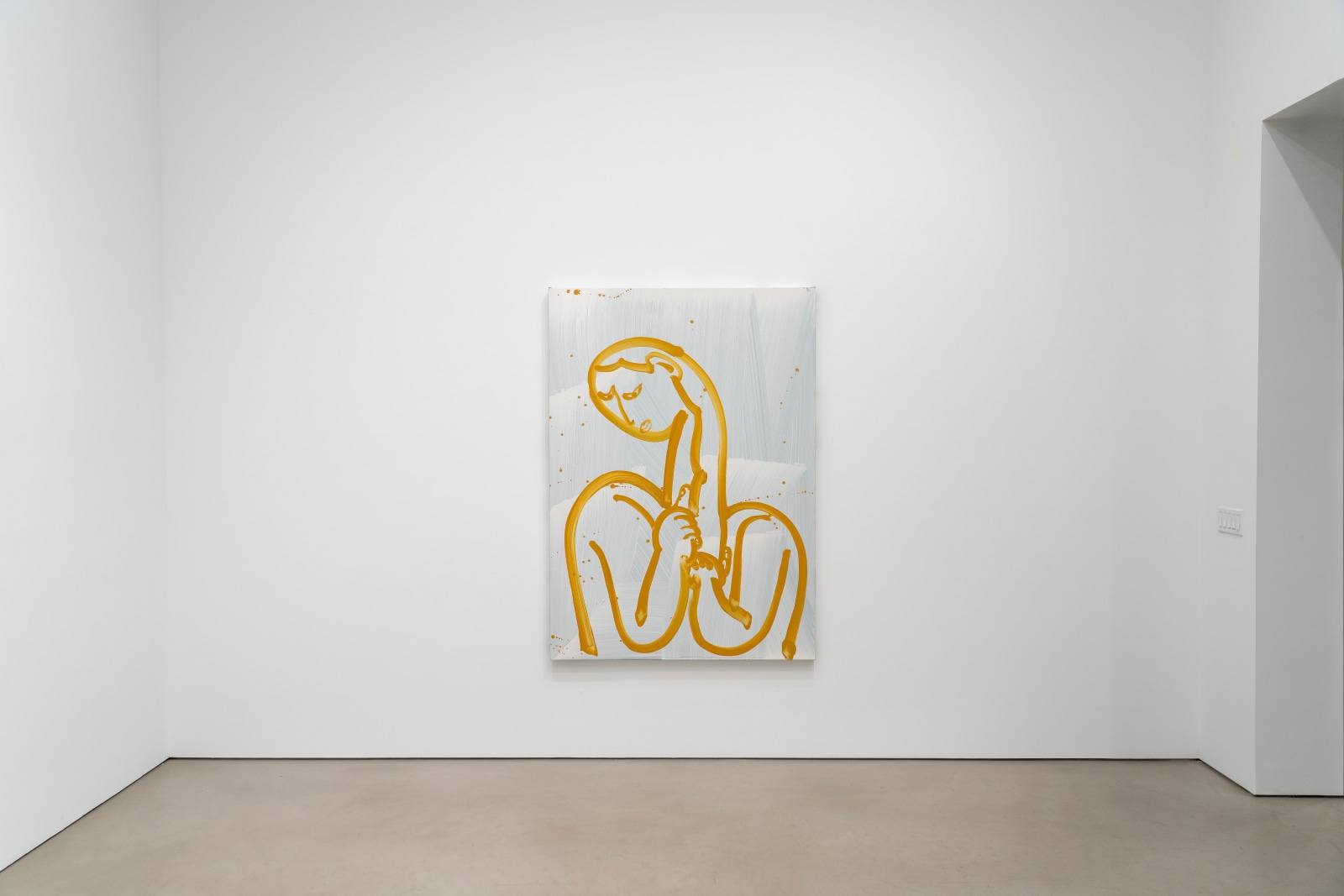 Installation view, The Viewing Room: Grace Weaver, Petzel, 2025.