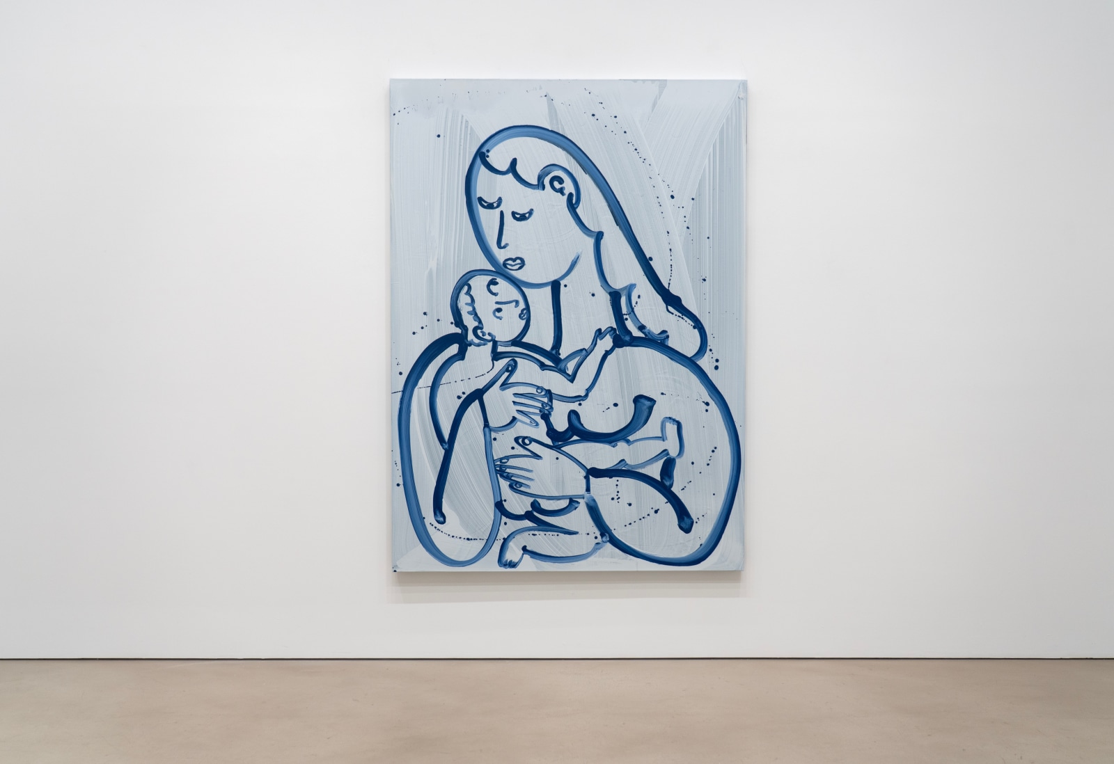 Installation view, The Viewing Room: Grace Weaver, Petzel, 2025.