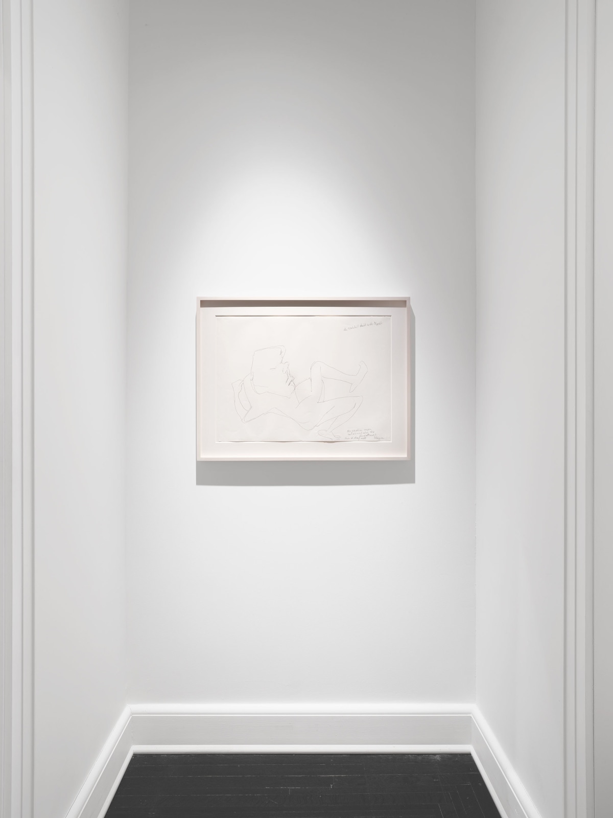 Installation view, Maria Lassnig, Drawings, Petzel, 2024