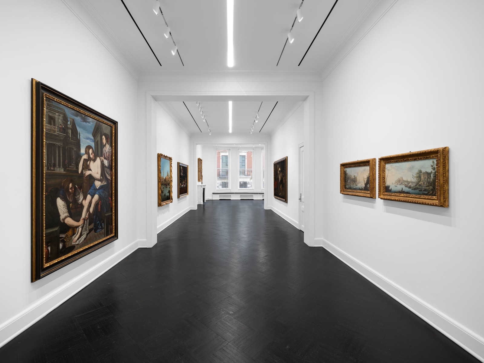 Installation view, Time Travel,&nbsp;Italian Masters through a Contemporary Lens (Part II), Petzel, 2024